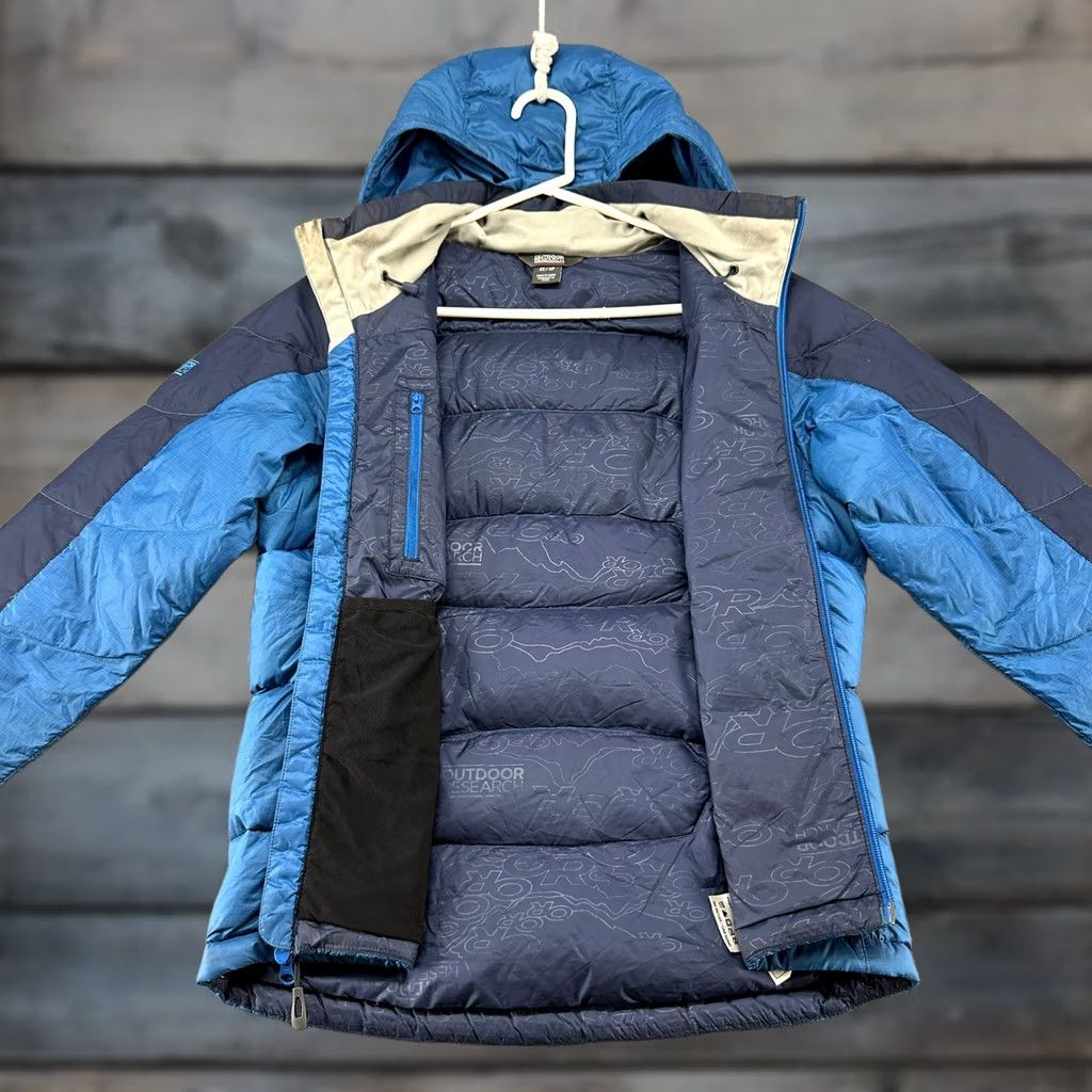 Outdoor Research Outdoor Research Jacket Mens XS Blue Puffer Down Insulated Pertex Virtuoso Jacket Size US XS / EU 42 / 0 - 1 Thumbnail