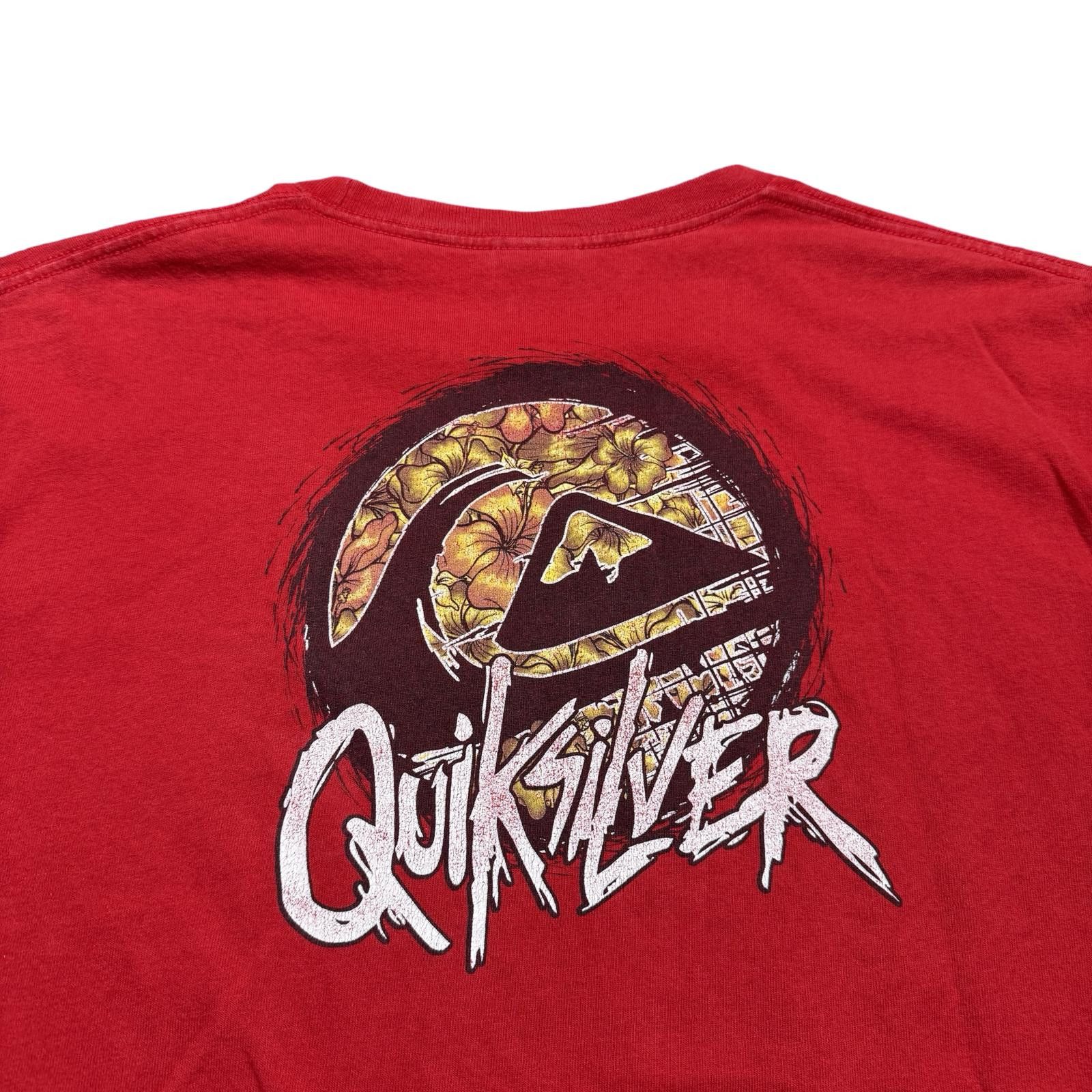 Quiksilver Vintage Quiksilver Y2K Surfing Hawaiian Flower Graphic Tee Size US L / EU 52-54 / 3 - 3 Thumbnail