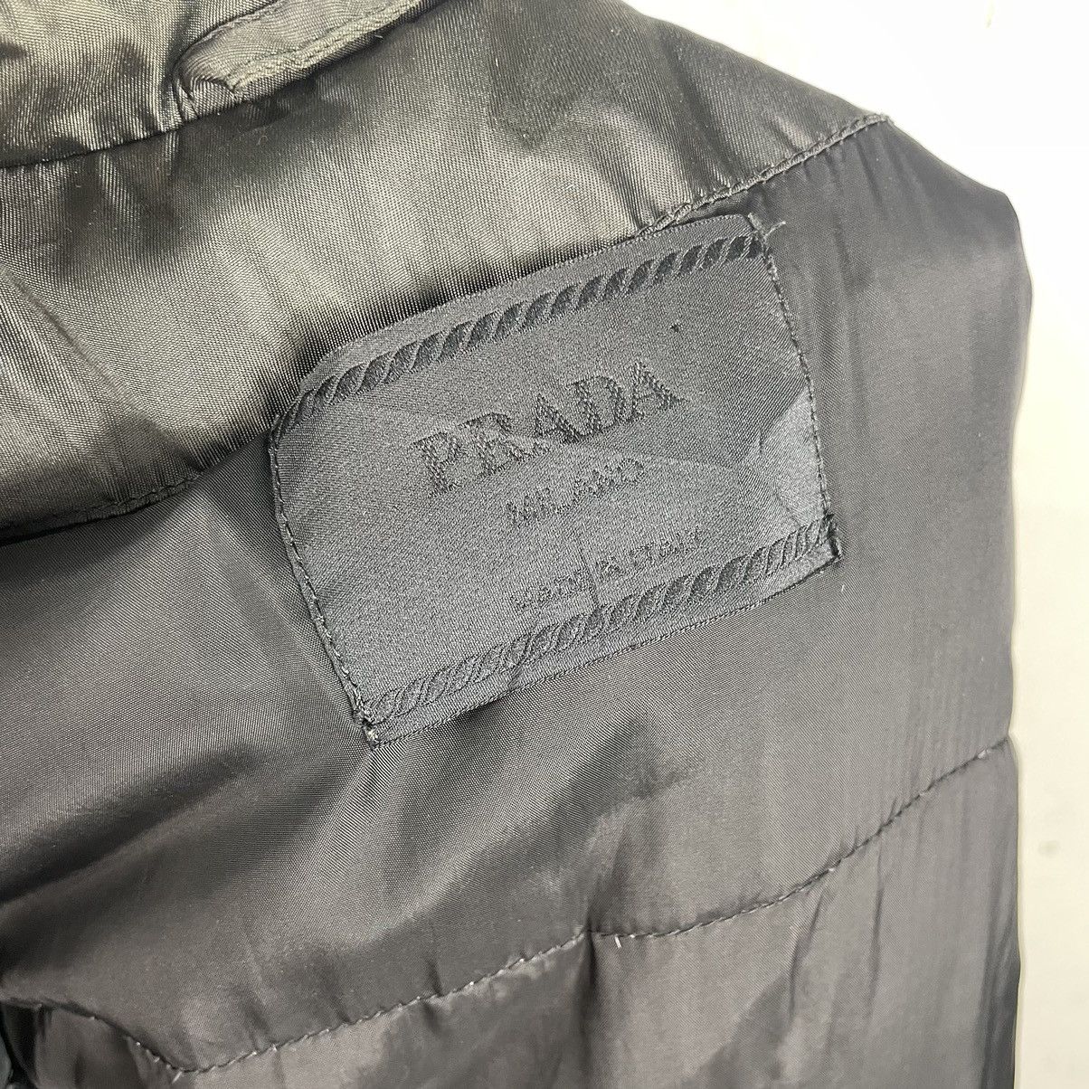 Prada 💥PRADA GREEN NYLON VINTAGE PADDED JACKET Size US L / EU 52-54 / 3 - 11 Thumbnail