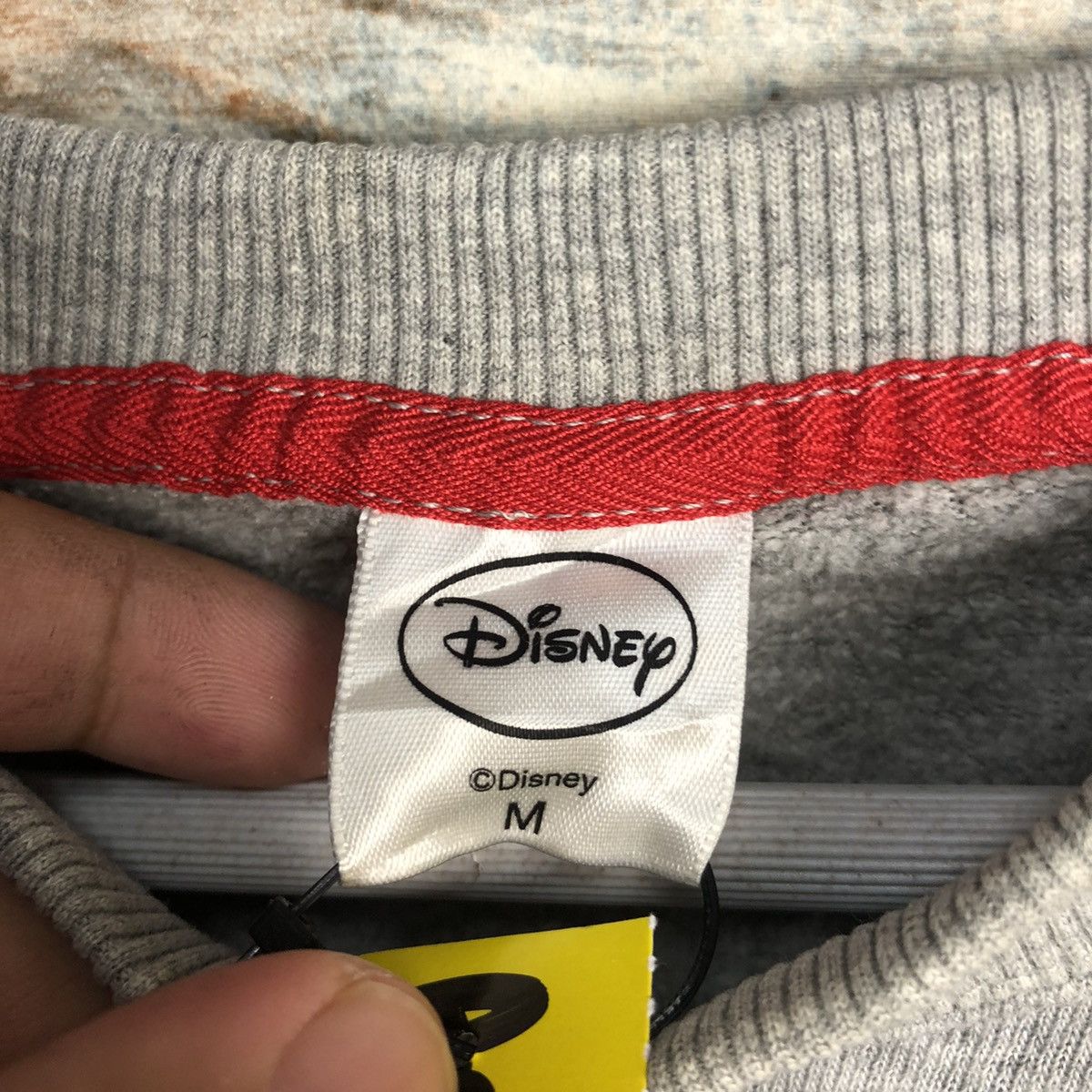 Disney × Mickey Mouse × Vintage Disney Mickey Mouse Grey Sweatshirt #A2034 Size M / US 6-8 / IT 42-44 - 10 Thumbnail