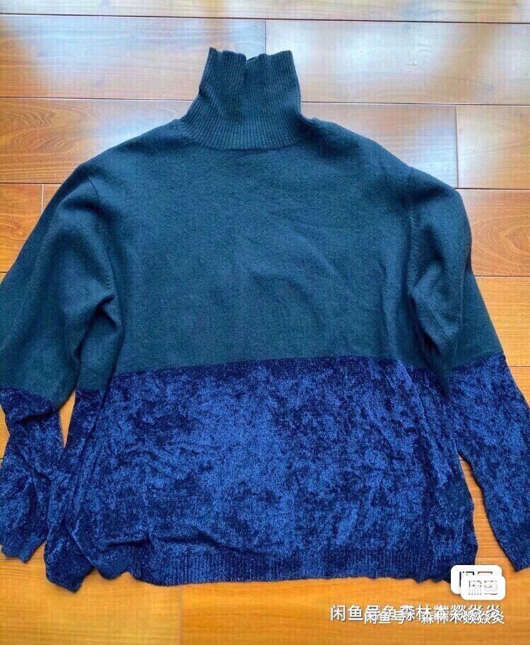 Yohji Yamamoto Yohji Yamamoto90s A velour patchwork sweater 2503-Nextarro Size US L / EU 52-54 / 3 - 1 Thumbnail
