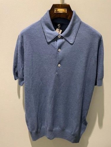 image of Tom Ford O1W1Db10124 Polo Shirt In Blue, Men's (Size XL)