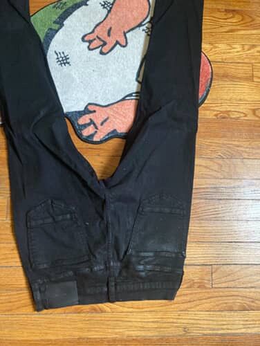 Hudson Skinny Waxed Hudson Jeans Black Size US 30 / EU 46 - 5 Thumbnail