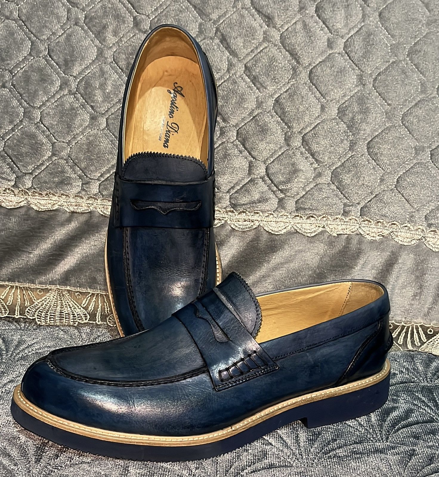 Other Penny loafer handmade Size US 12 / EU 45 - 1 Thumbnail
