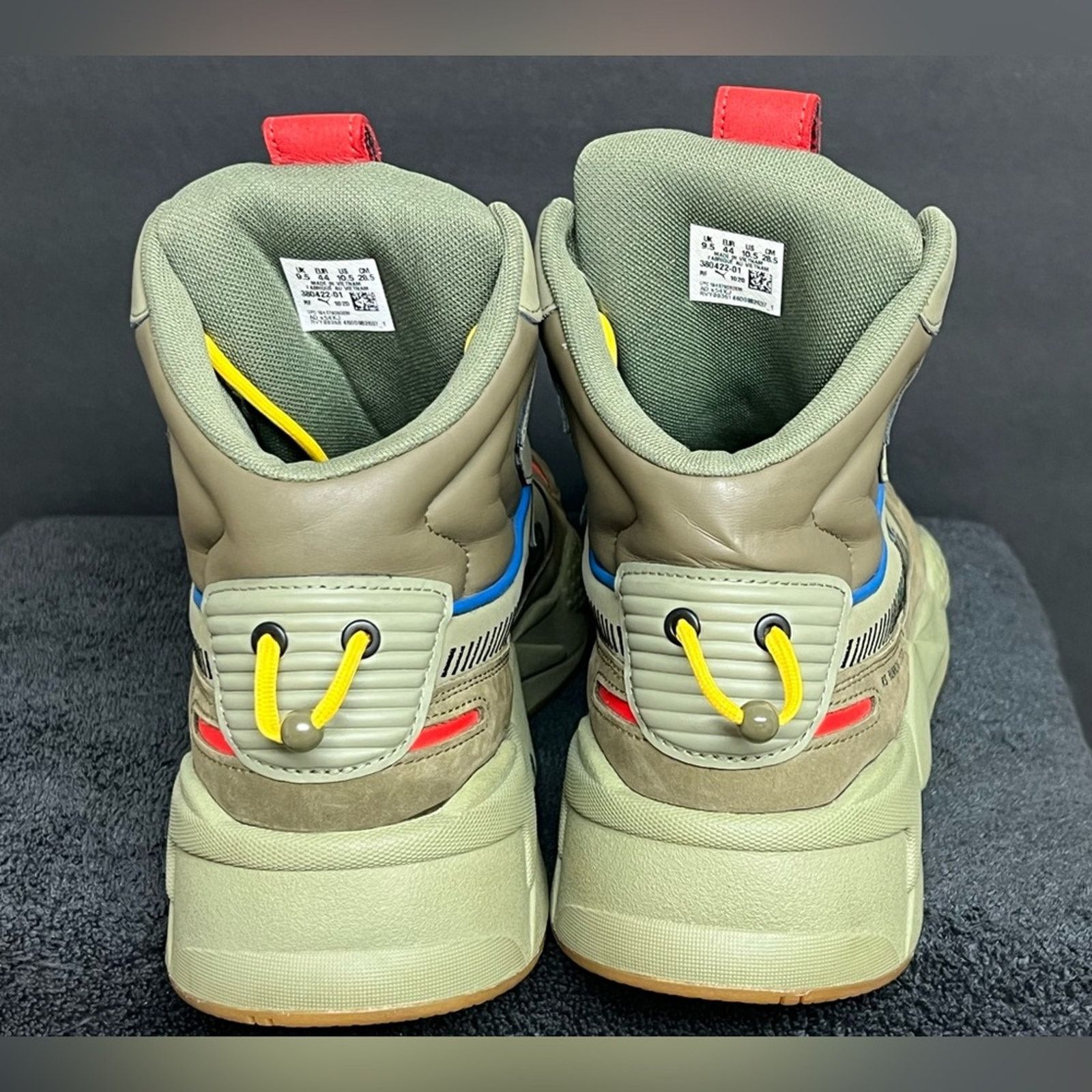 Puma PUMA RS-X Militia Mid Deep Lichen Green Shoes Men 10.5 VNDS Size US 10.5 / EU 43-44 - 5 Thumbnail
