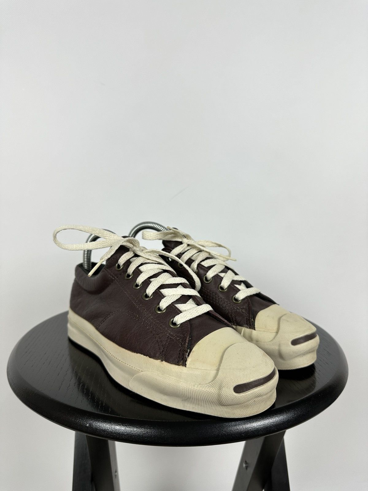 Converse Vintage Converse Jack Purcell Leather Made In USA Sneakers Size US 5.5 / EU 38 - 2 Thumbnail