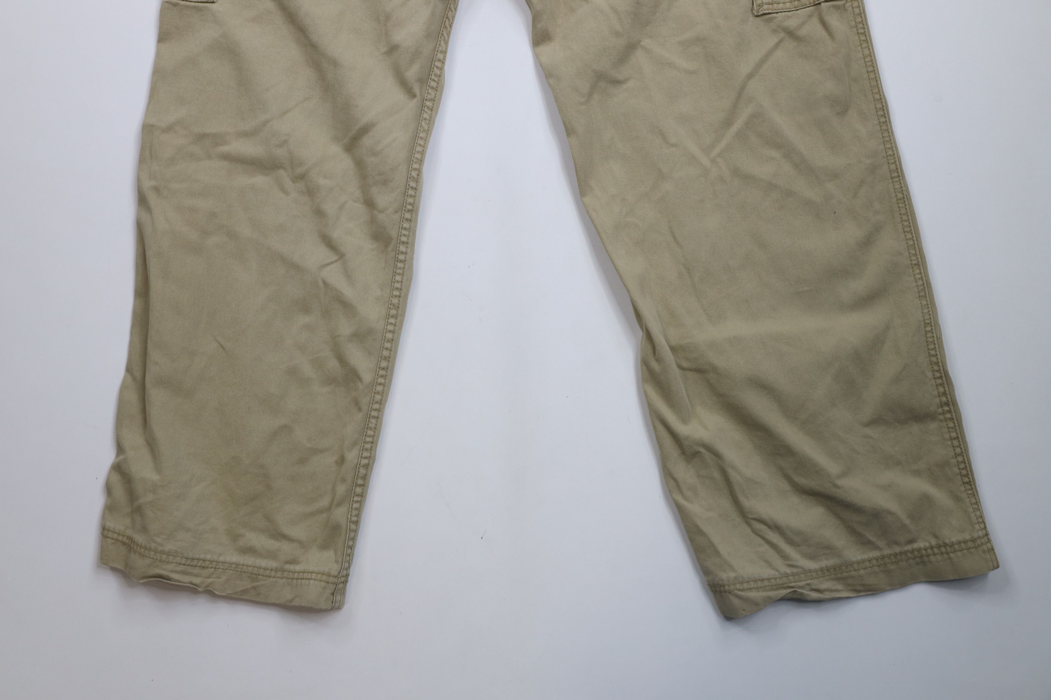 Levi's × Vintage Vintage Y2K Levis Fit Baggy Straight Wide Leg Cargo Pants Size US 36 / EU 52 - 15 Thumbnail