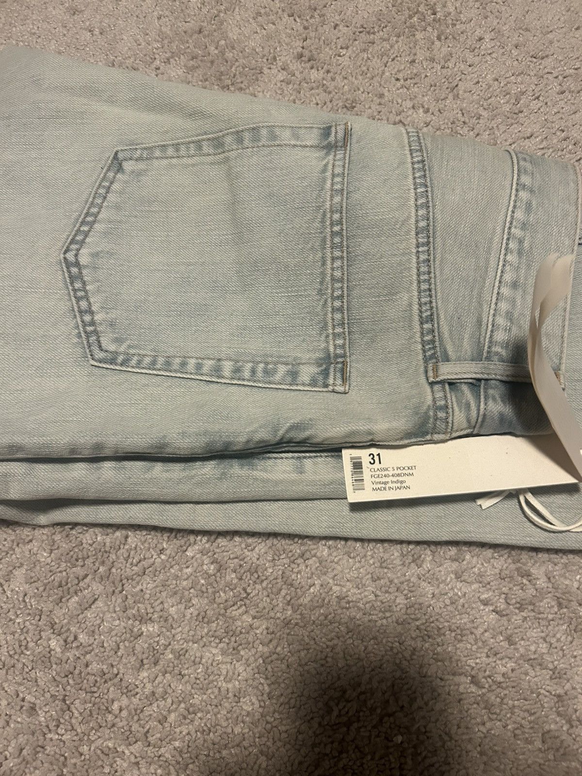 Fear of God Fear of God Denim Size US 31 - 4 Thumbnail