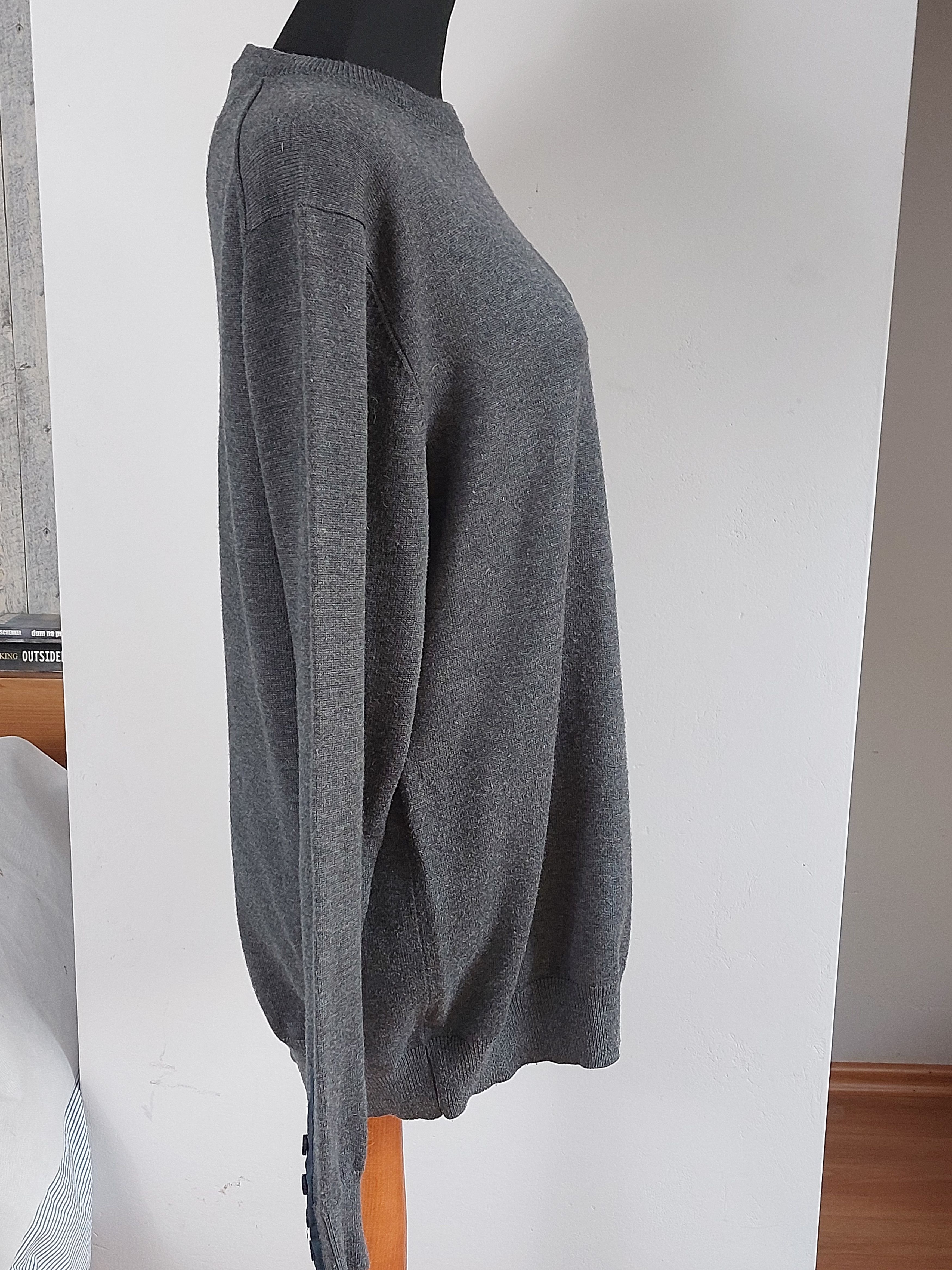 Paul & Shark PAUL&SHARK cashmere grey sweater Size US XXL / EU 58 / 5 - 3 Thumbnail