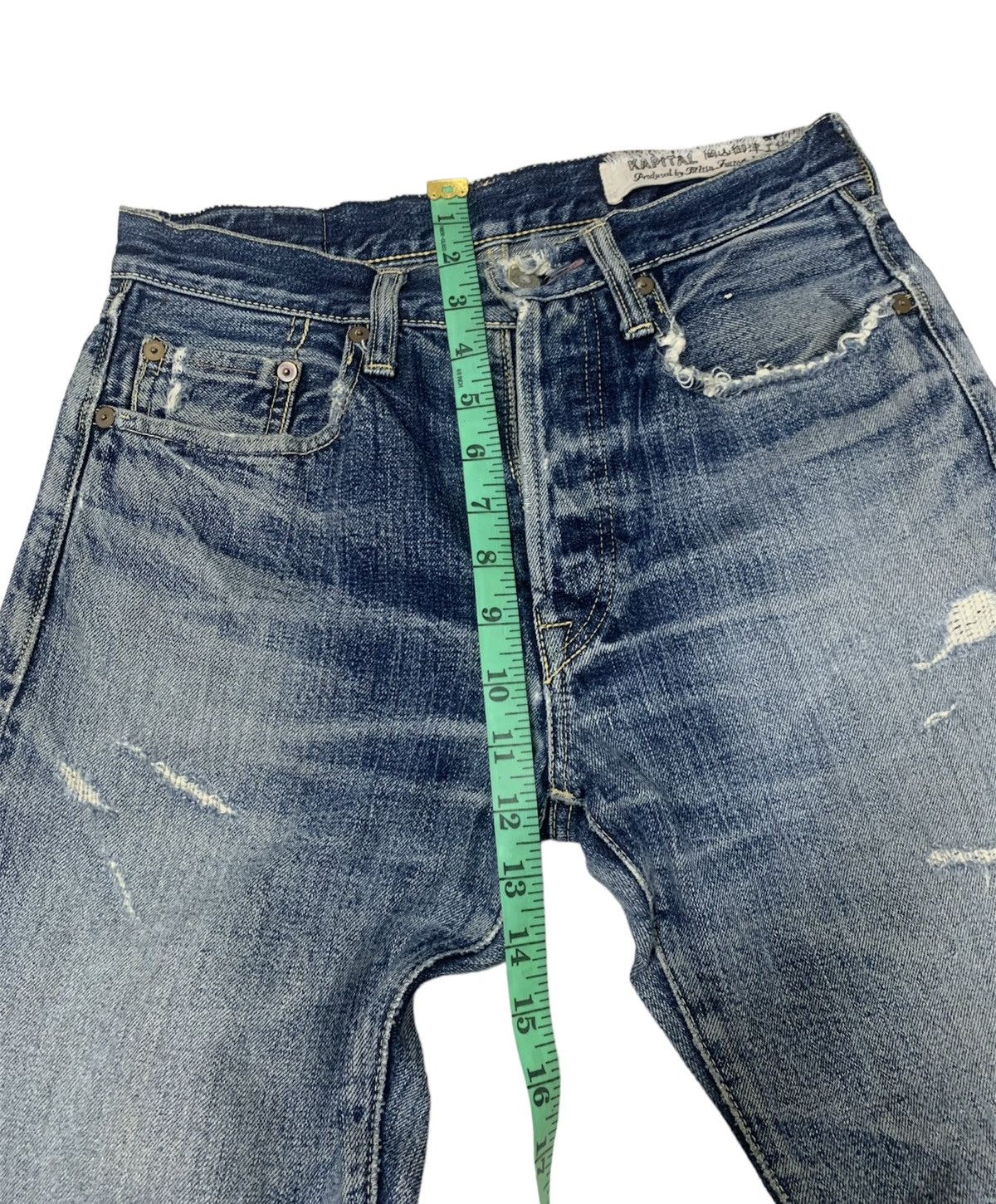 Kapital Kapital distressed selveged denim Size US 28 / EU 44 - 14 Thumbnail