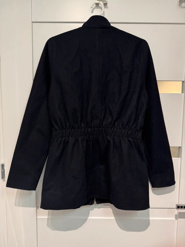 Henrik Vibskov Henrik Vibskov Wool Viscose M Blend Coat Jacket black Size M / US 6-8 / IT 42-44 - 2 Thumbnail