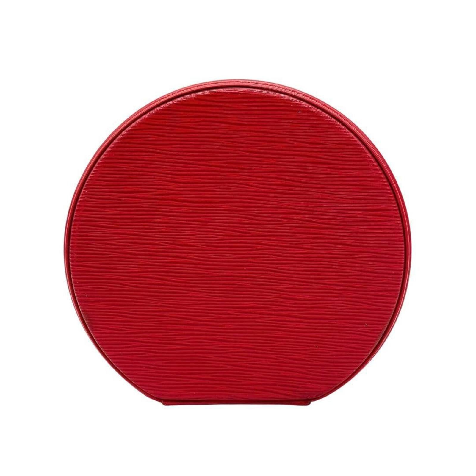 Louis Vuitton Louis Vuitton - Red Epi Leather Round Handbag Size ONE SIZE - 3 Thumbnail