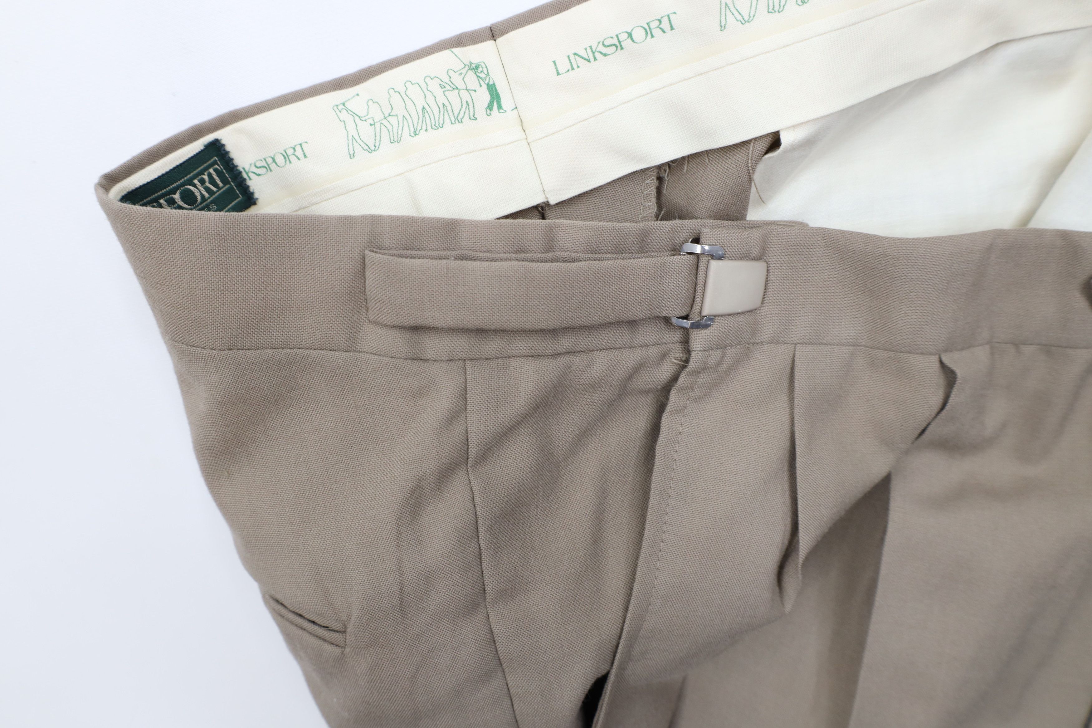 Vintage Vintage 70s Streetwear Wool Blend Wide Leg Chino Pants USA Size US 36 / EU 52 - 7 Thumbnail