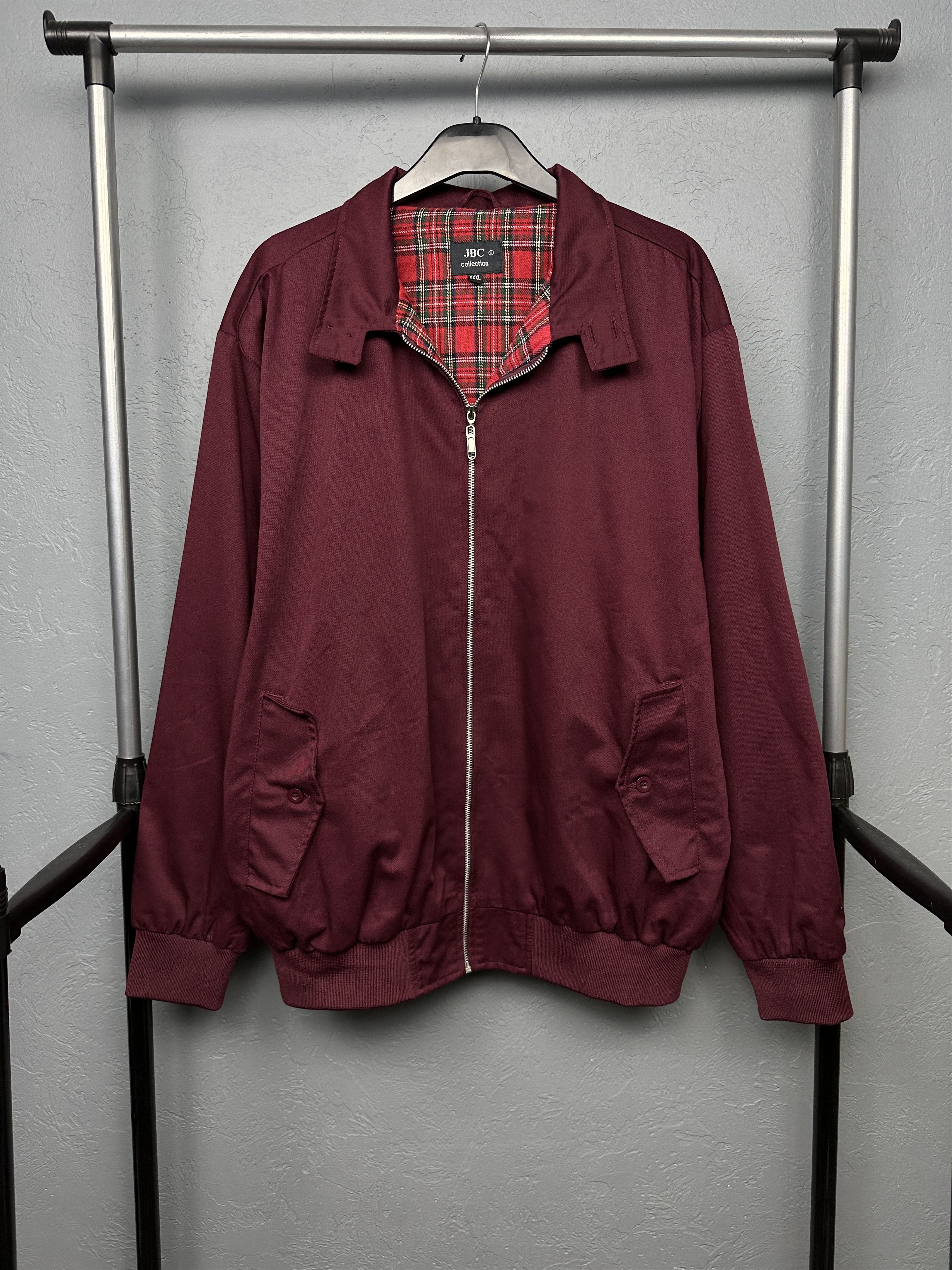 New England Outerwear × Vintage Vintage England Plaid Lined Collared Bomber Jacket Size US XXL / EU 58 / 5 - 1 Thumbnail