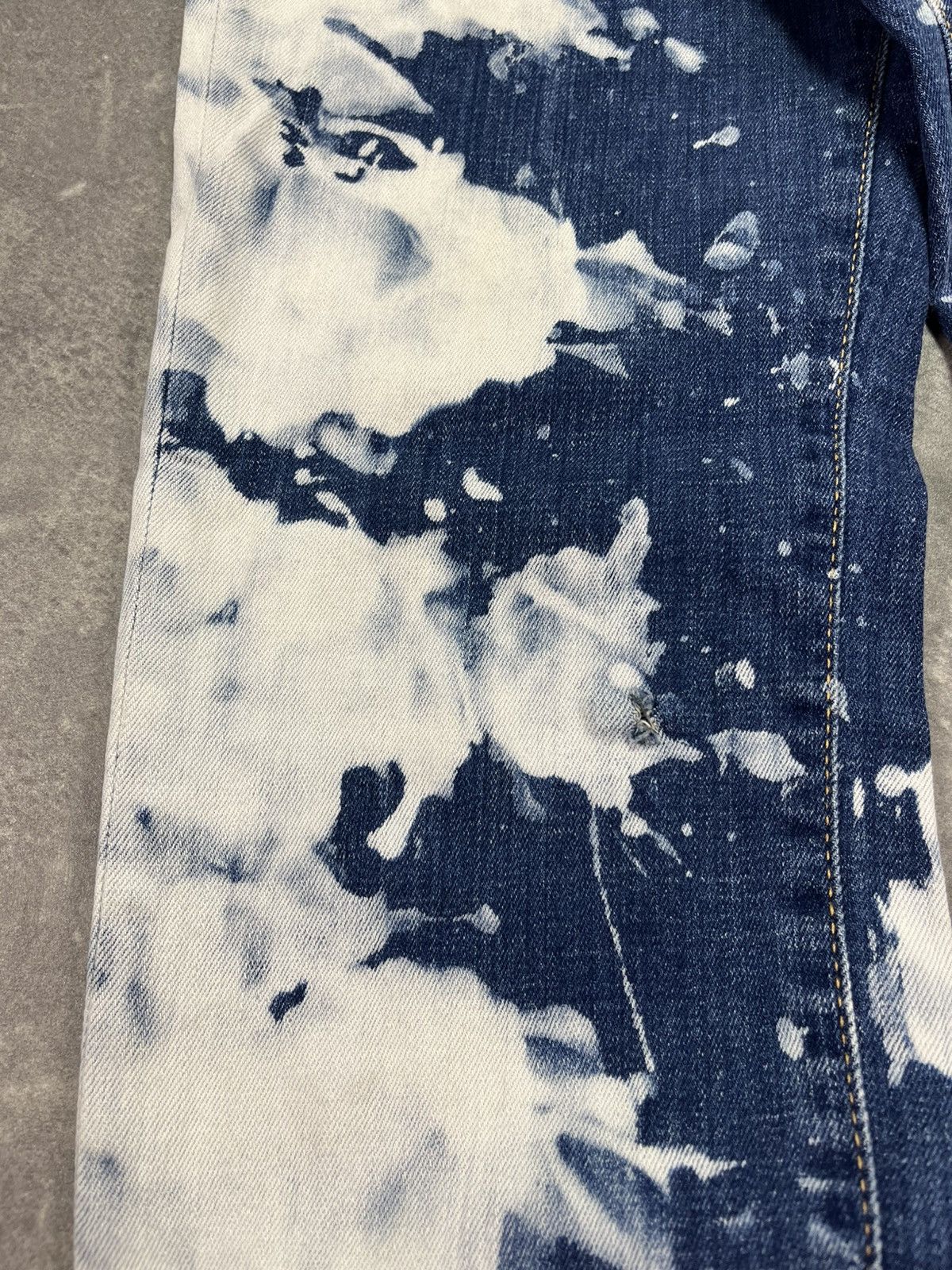 Dsquared2 Dsquared2 Bleached Paint Splattered Denim 30 Size US 30 / EU 46 - 5 Thumbnail