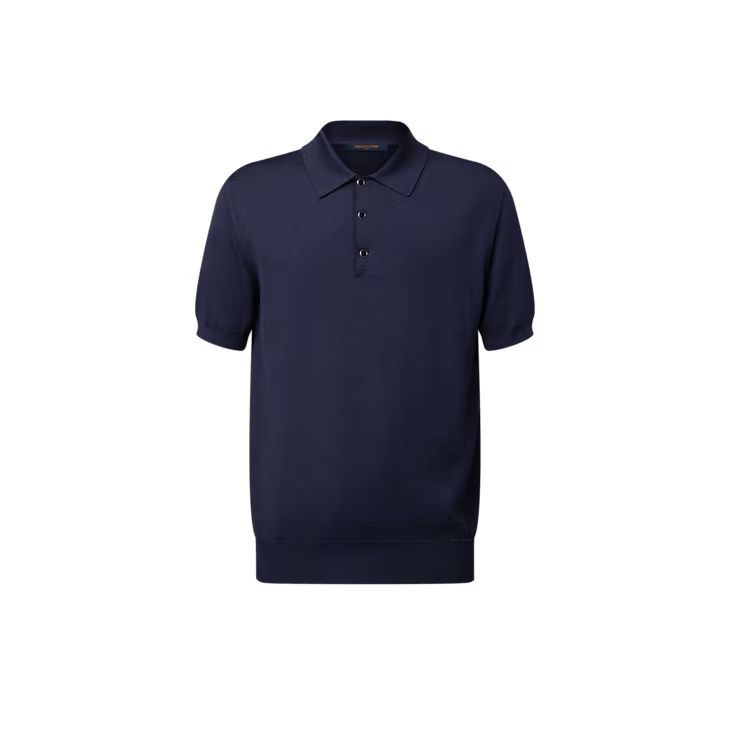 Signature Silk-Blend Short-Sleeved Polo Shirt