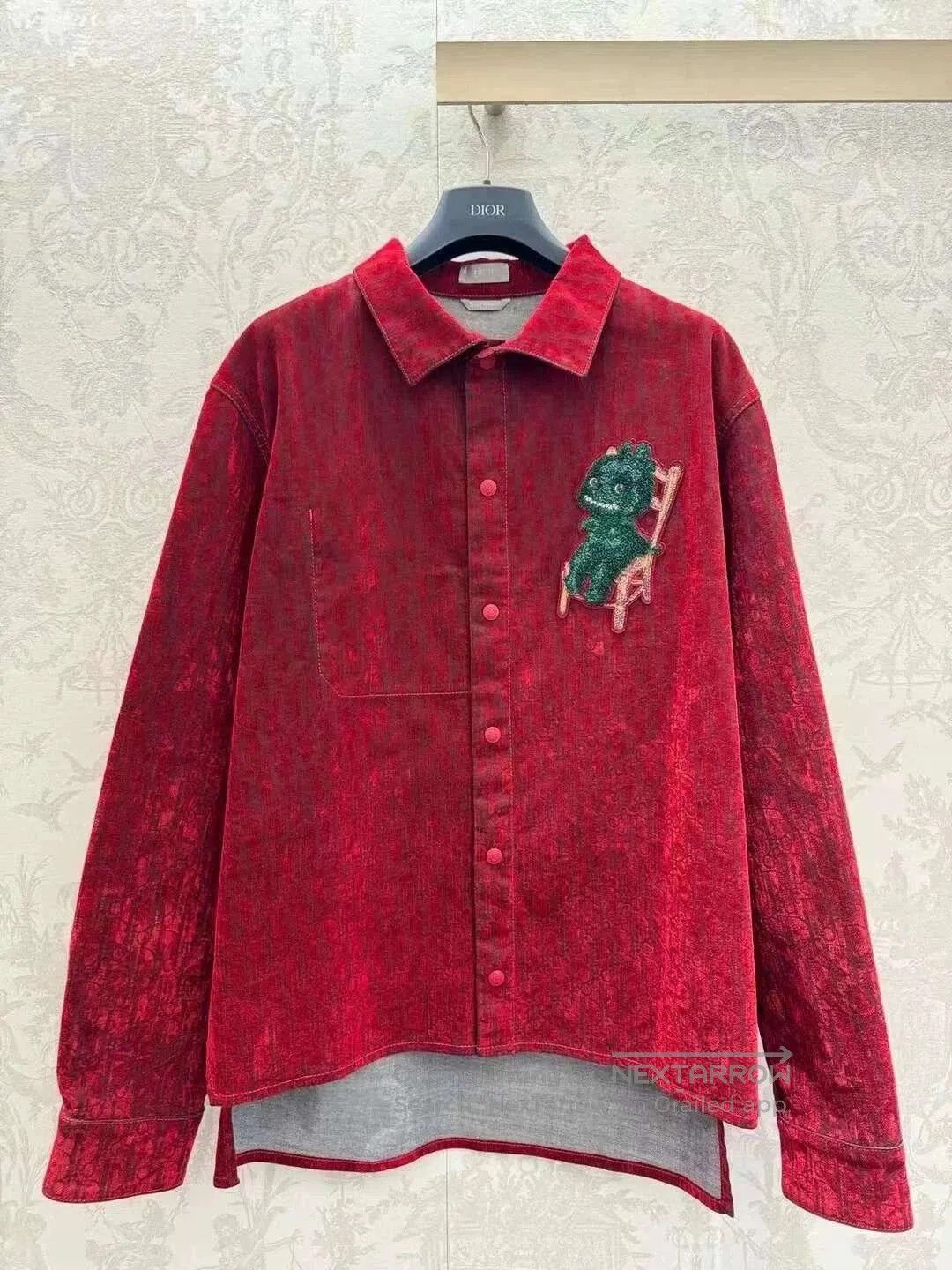 Dior dior x otani workshop red patterned shirt. Size US M / EU 48-50 / 2 - 1 Thumbnail