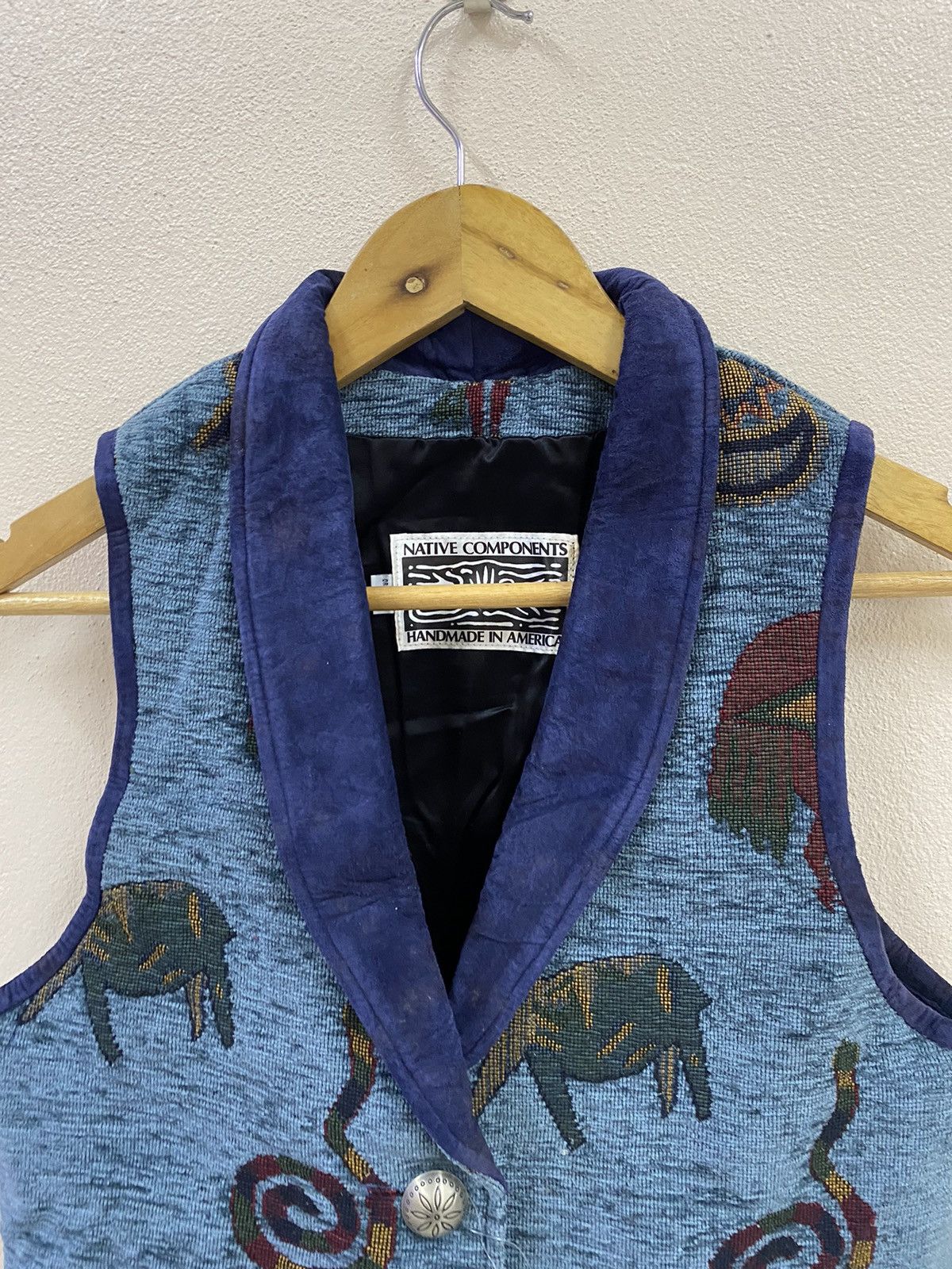 Native Vtg Vest Native Handmade In America Size US S / EU 44-46 / 1 - 8 Thumbnail