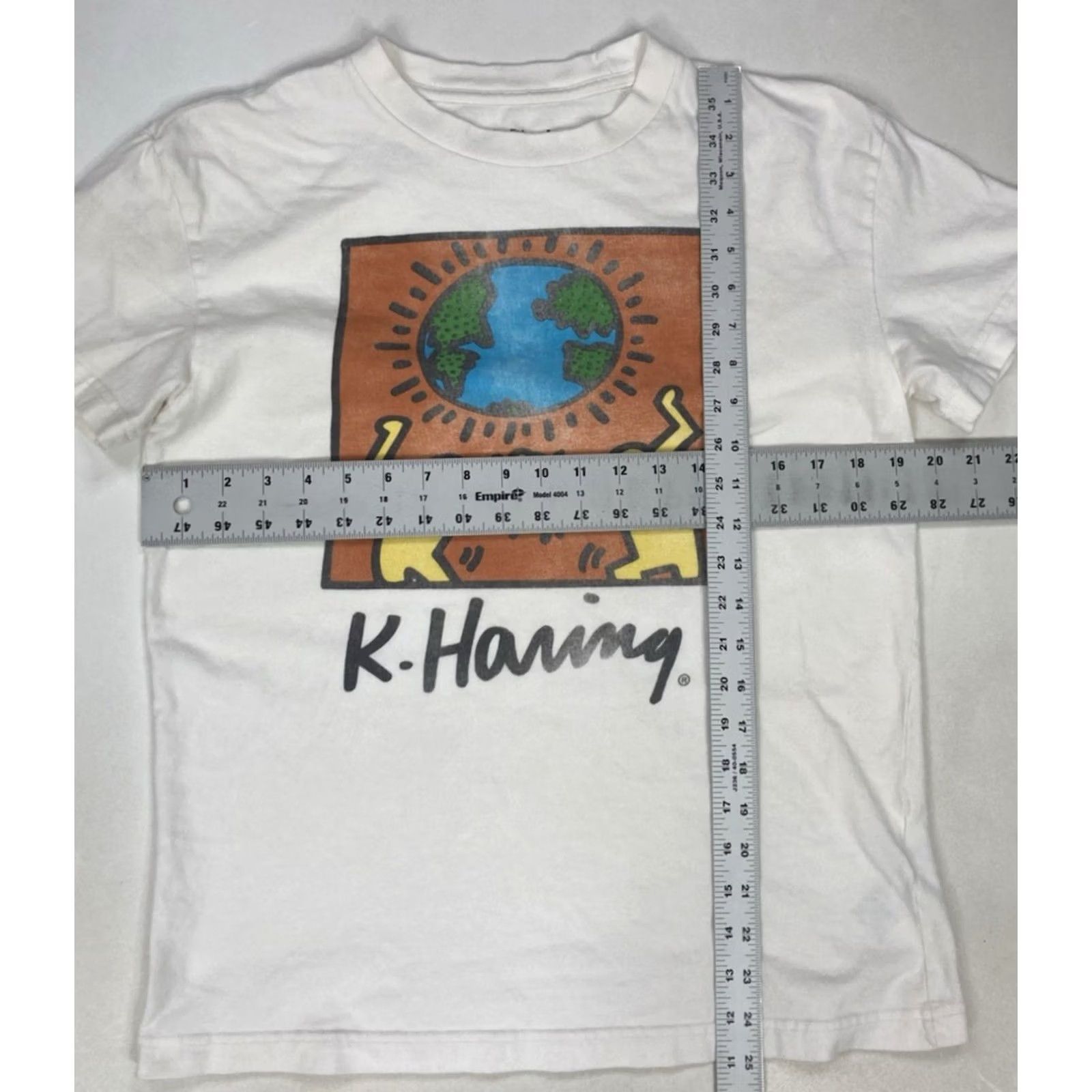 Abercrombie & Fitch VINTAGE Abercrombie & Fitch Keith Haring Retro Art Graphic T-shirt Women Small Size S / US 4 / IT 40 - 5 Thumbnail