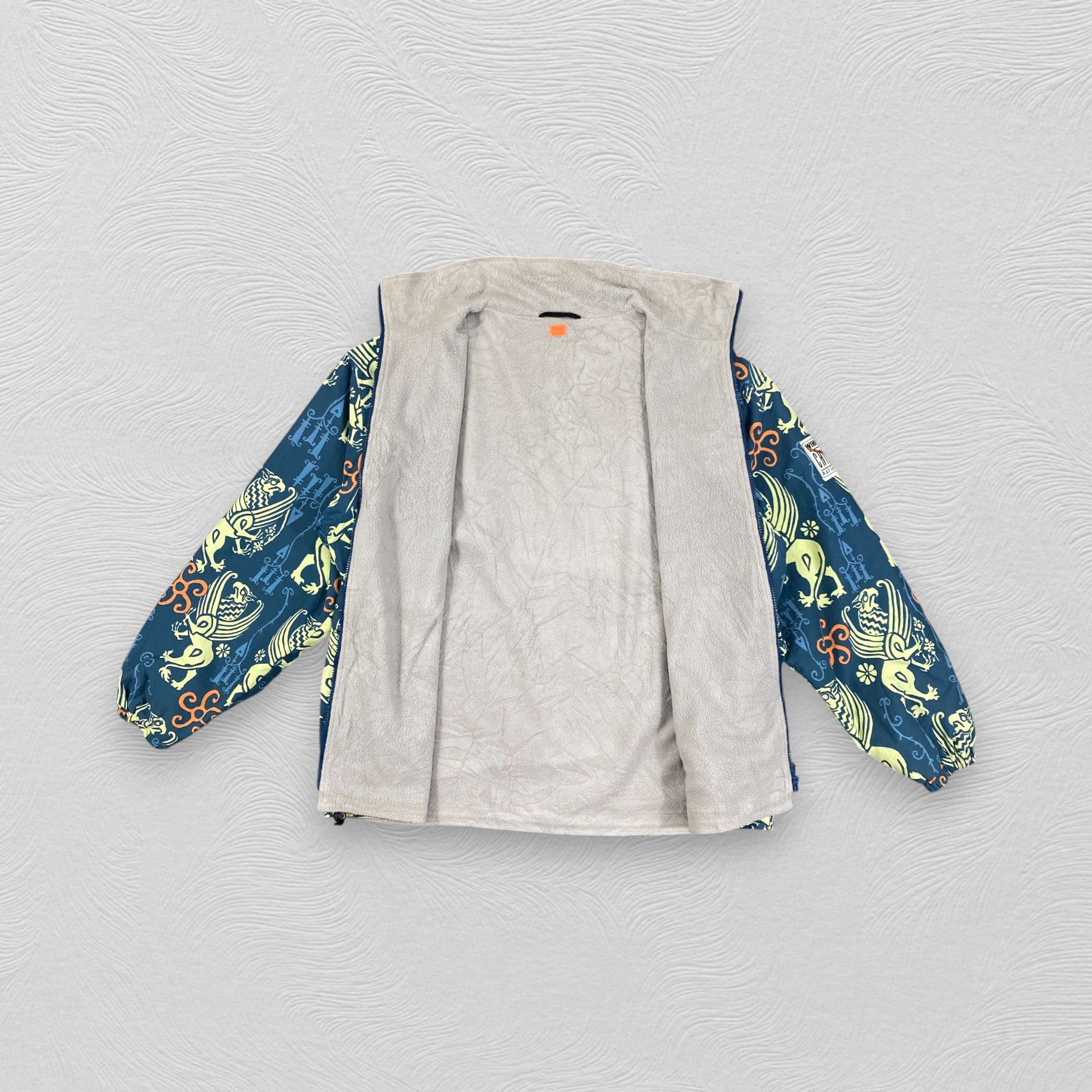 Japanese Brand Vintage Windsurfing Full Print Puffer Jacket -J122 Size US XL / EU 56 / 4 - 4 Thumbnail