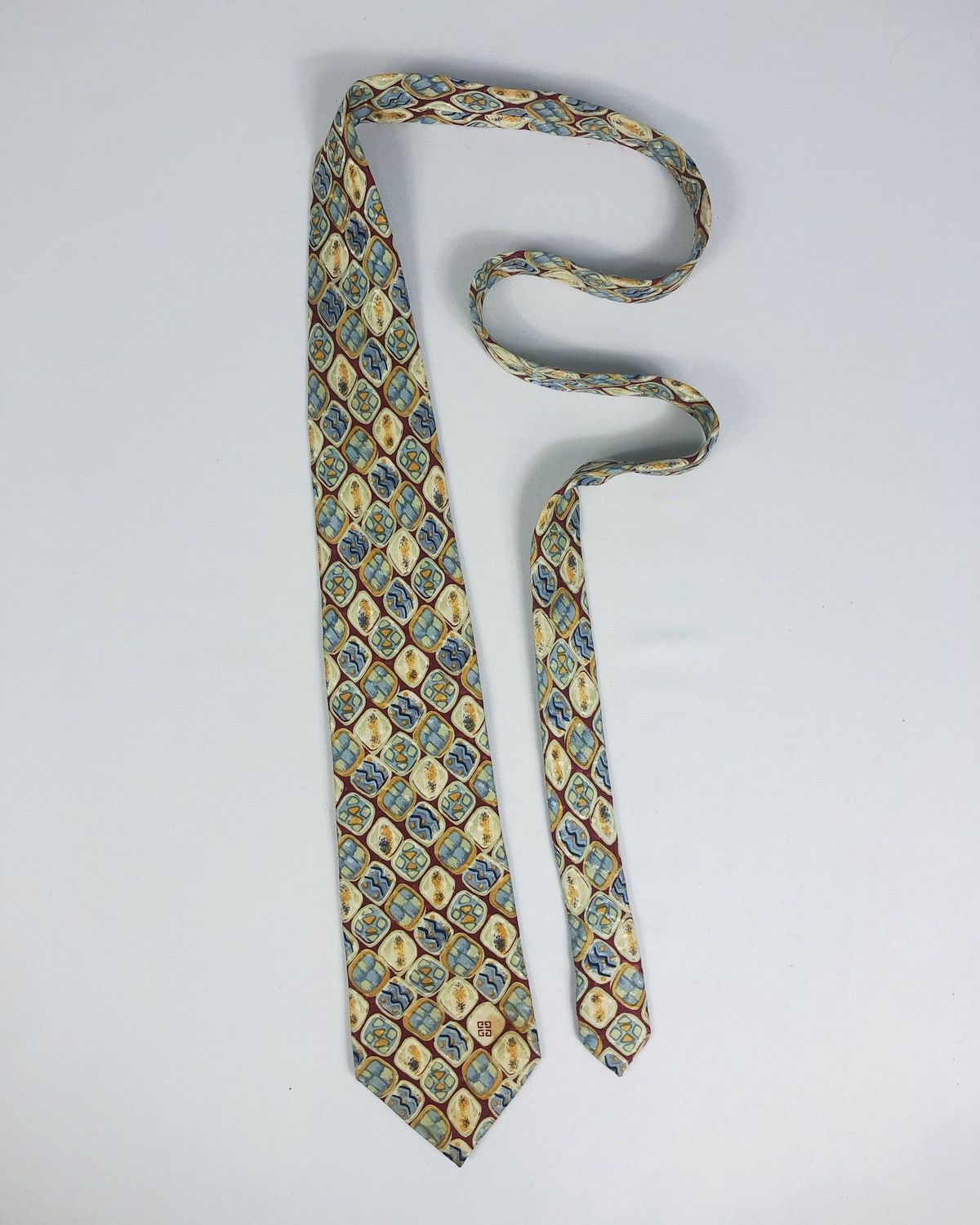 Givenchy Rare Vintage Monsieur Givenchy Silk Tie Size ONE SIZE - 2 Thumbnail