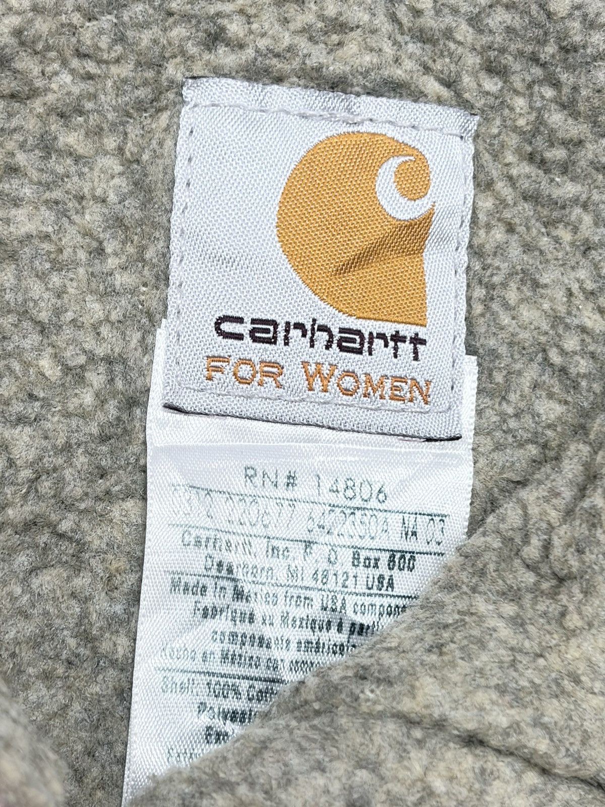 Carhartt Vintage Carhartt Sandstone Sherpa-Lined Vest - Size XL / US 12-14 / IT 48-50 - 4 Thumbnail