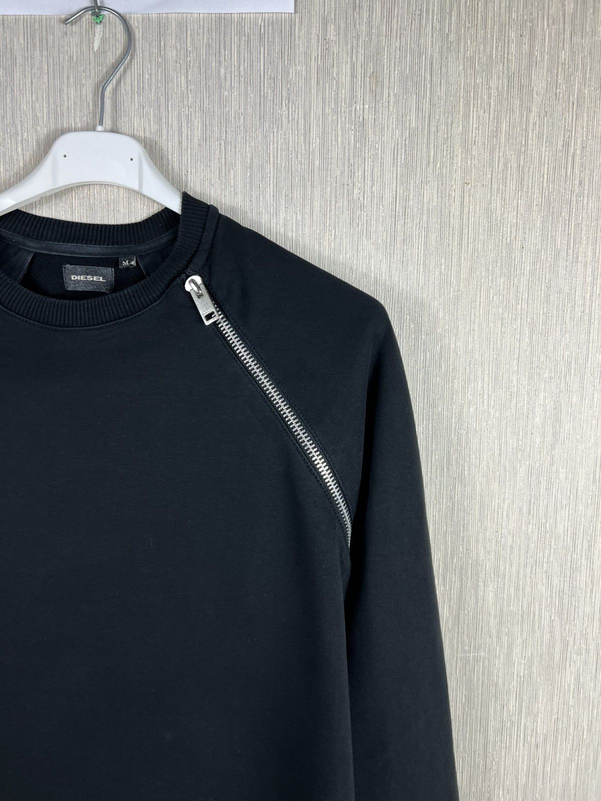 Diesel Vintage Diesel avant garde zippers crewneck opium sweatshirt Size US M / EU 48-50 / 2 - 3 Thumbnail