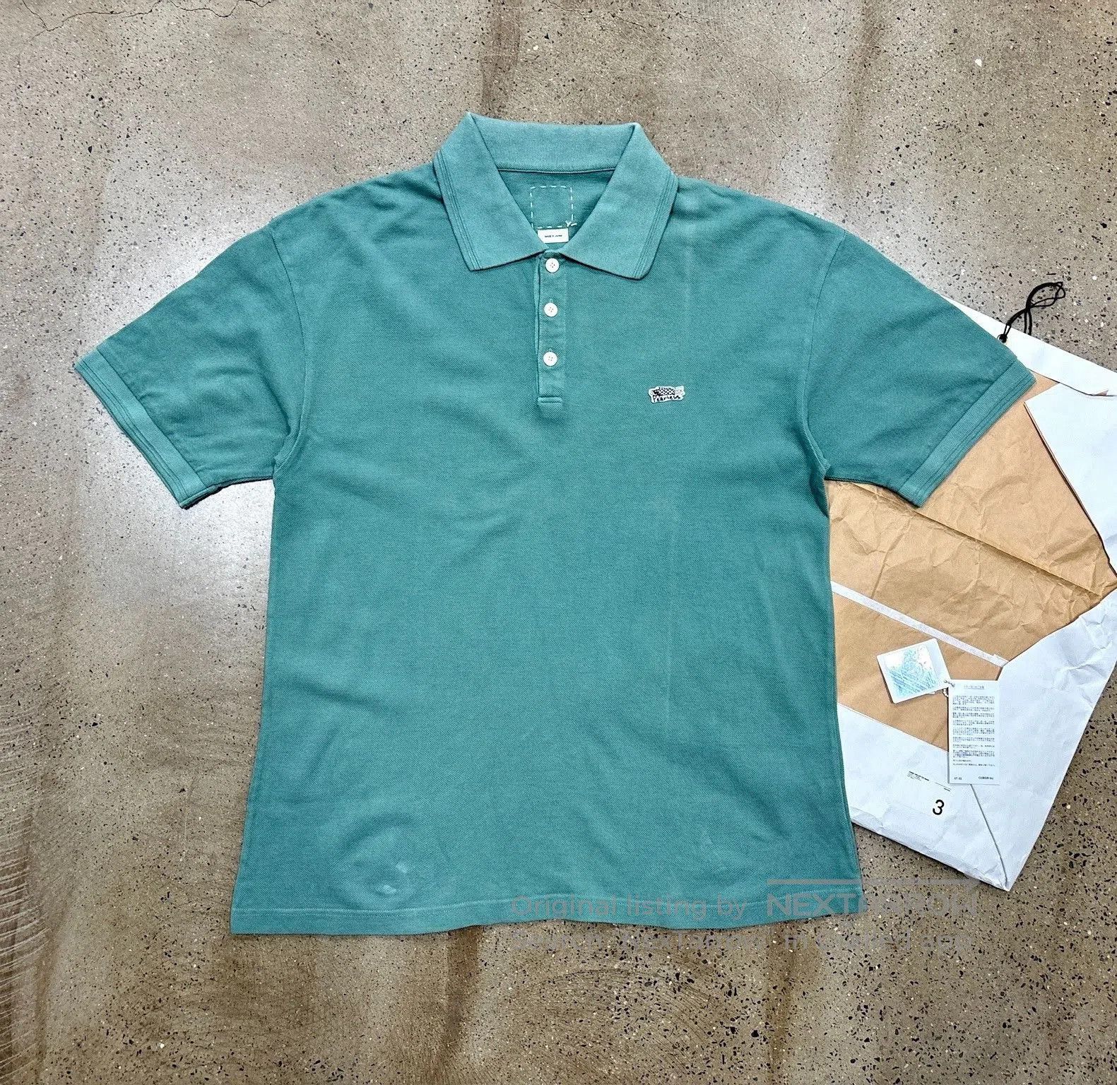 Visvim Visvim Jumbo Weller S/S DMDG Polo. Size US L / EU 52-54 / 3 - 1 Thumbnail