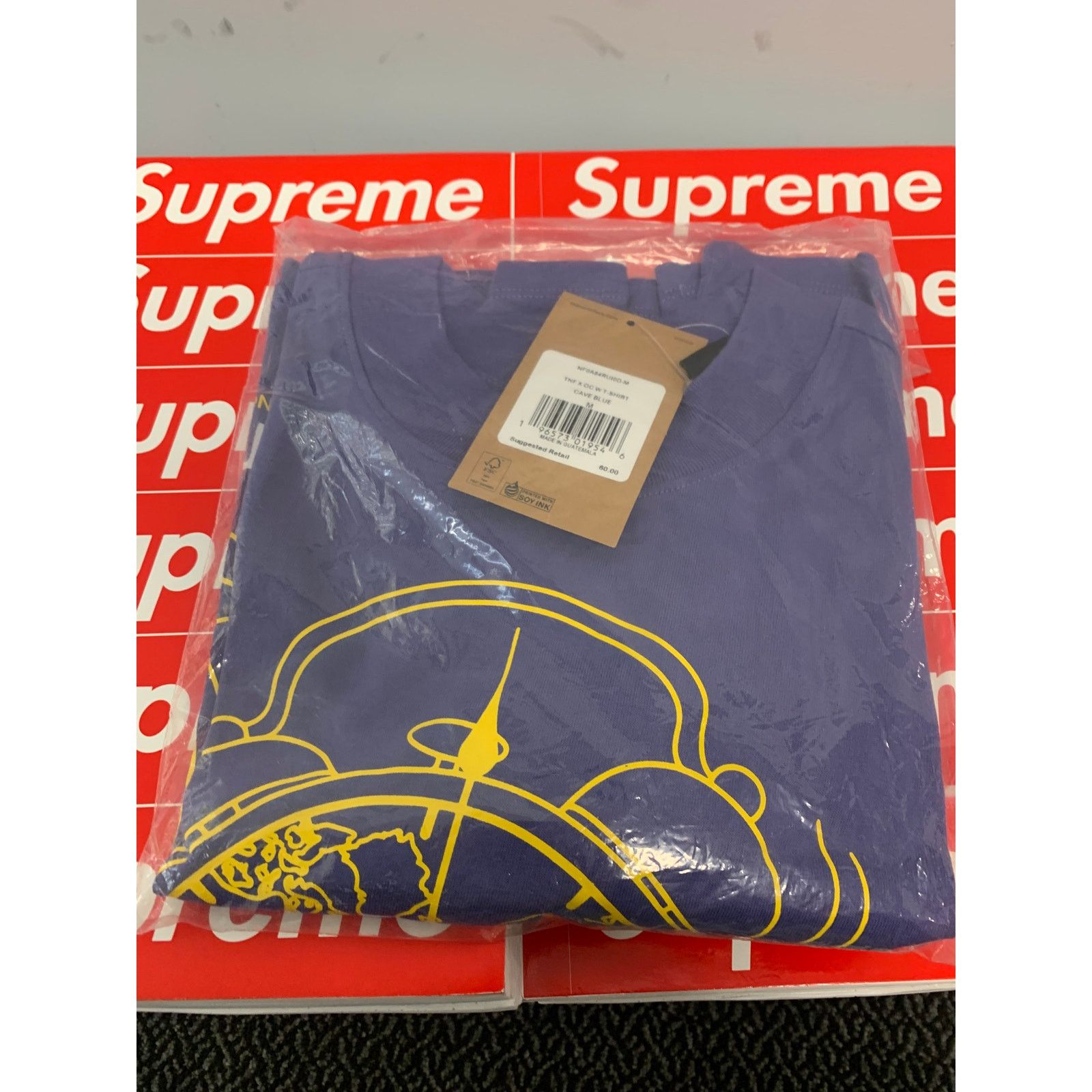 The North Face The North Face X Online Ceramics Cropped Shirt Blue Medium Size M / US 6-8 / IT 42-44 - 4 Thumbnail