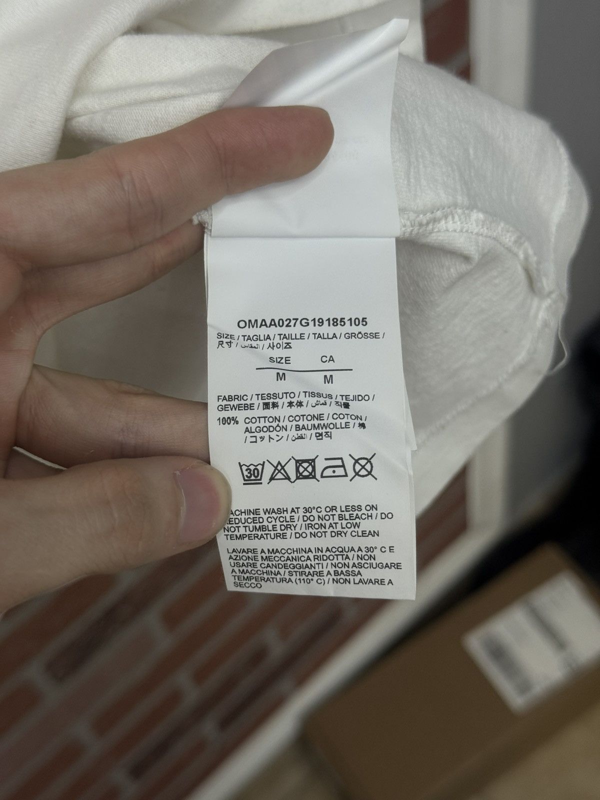 Off-White Off White Virgil Abloh Tee Shirt Size M White 🧼 Size US M / EU 48-50 / 2 - 13 Thumbnail