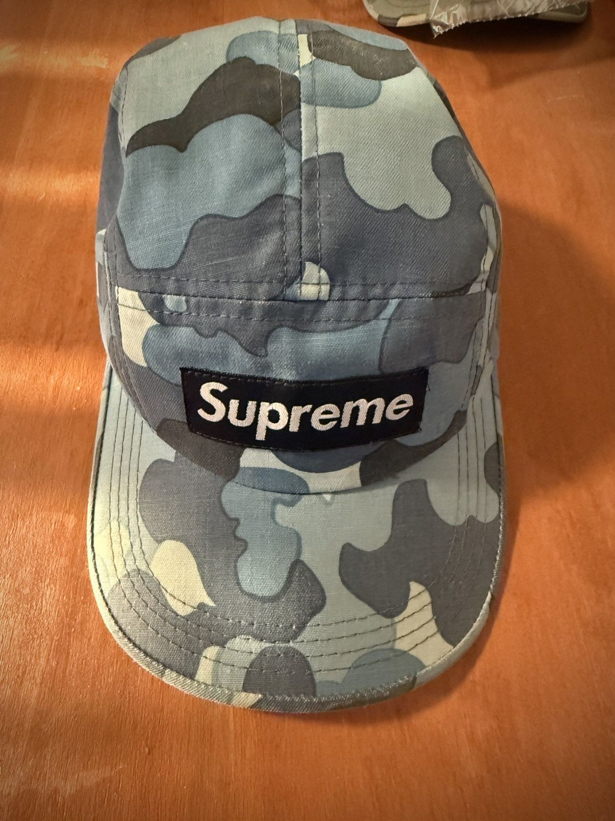 Supreme 2004 Supreme Blue Bubble Camp Cap Size ONE SIZE - 1 Thumbnail