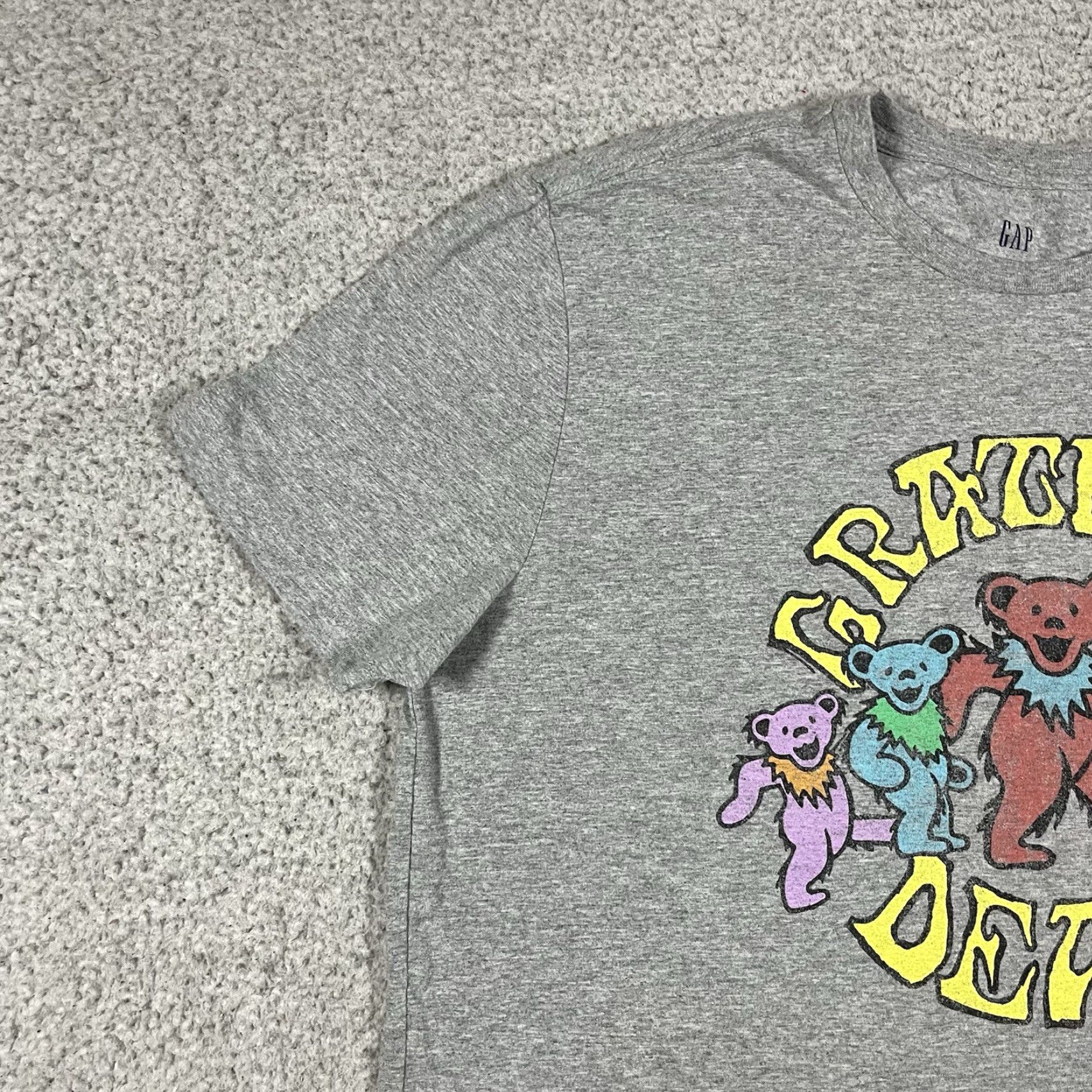 Etro Grateful Dead Shirt Mens L Gray Dancing Bear Graphic Band Rock Tee Retro Size US L / EU 52-54 / 3 - 3 Thumbnail