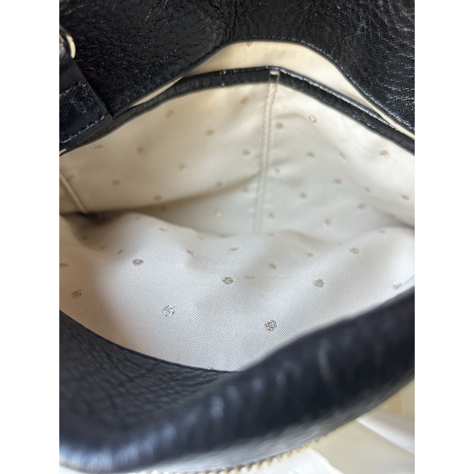 Kate Spade Kate Spade Black Metallic Quilted Leather Shimmer Bag Size ONE SIZE - 18 Thumbnail