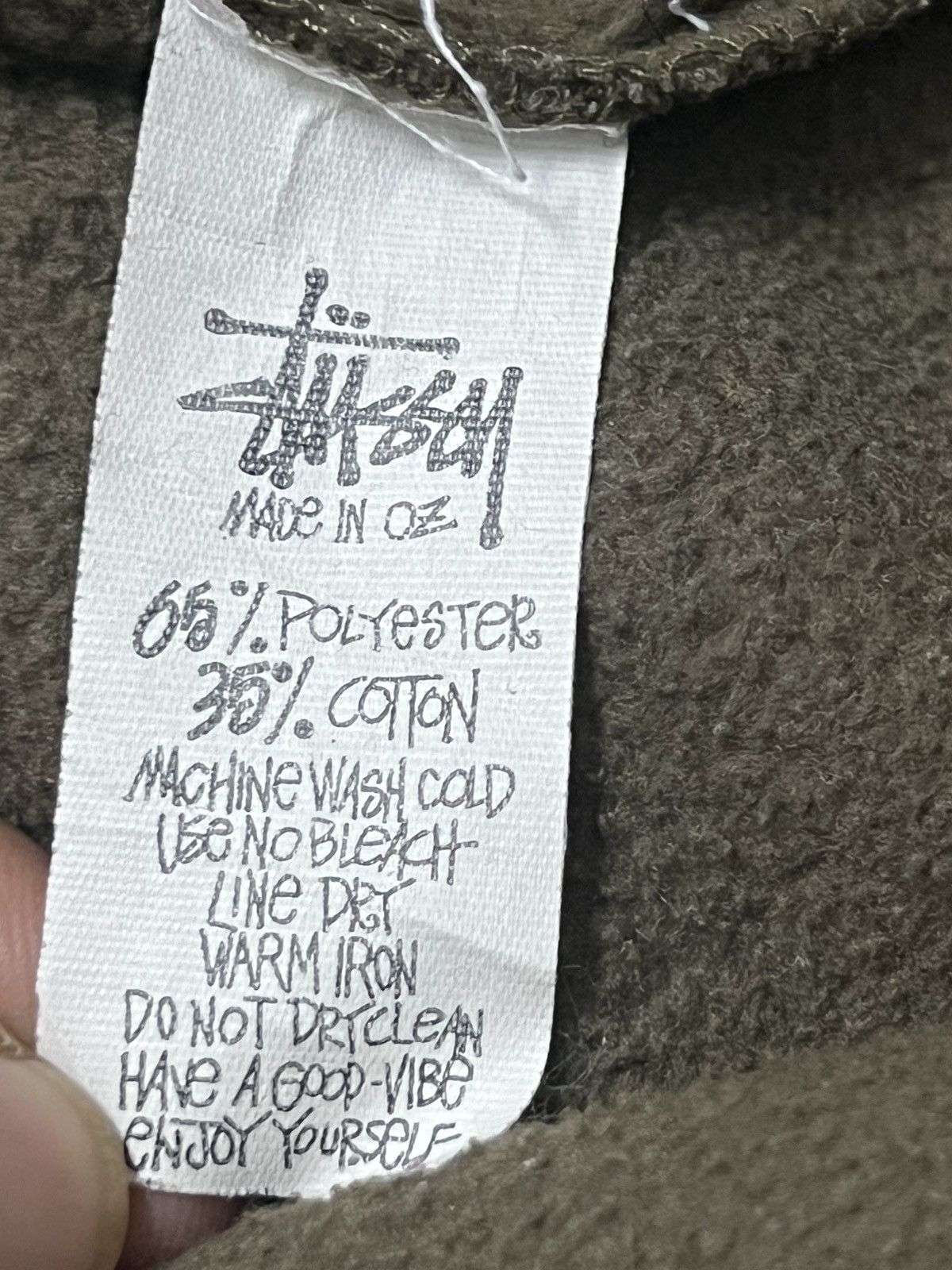 Stussy Stussy sport vintage 90s sweater mint green size Large Size US L / EU 52-54 / 3 - 8 Thumbnail