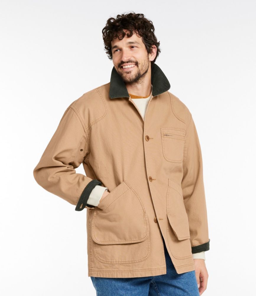 L.L. Bean Vintage 90s L.L. Bean Men's Field Coat With Wool/Nylon Liner Size US M / EU 48-50 / 2 - 4 Thumbnail