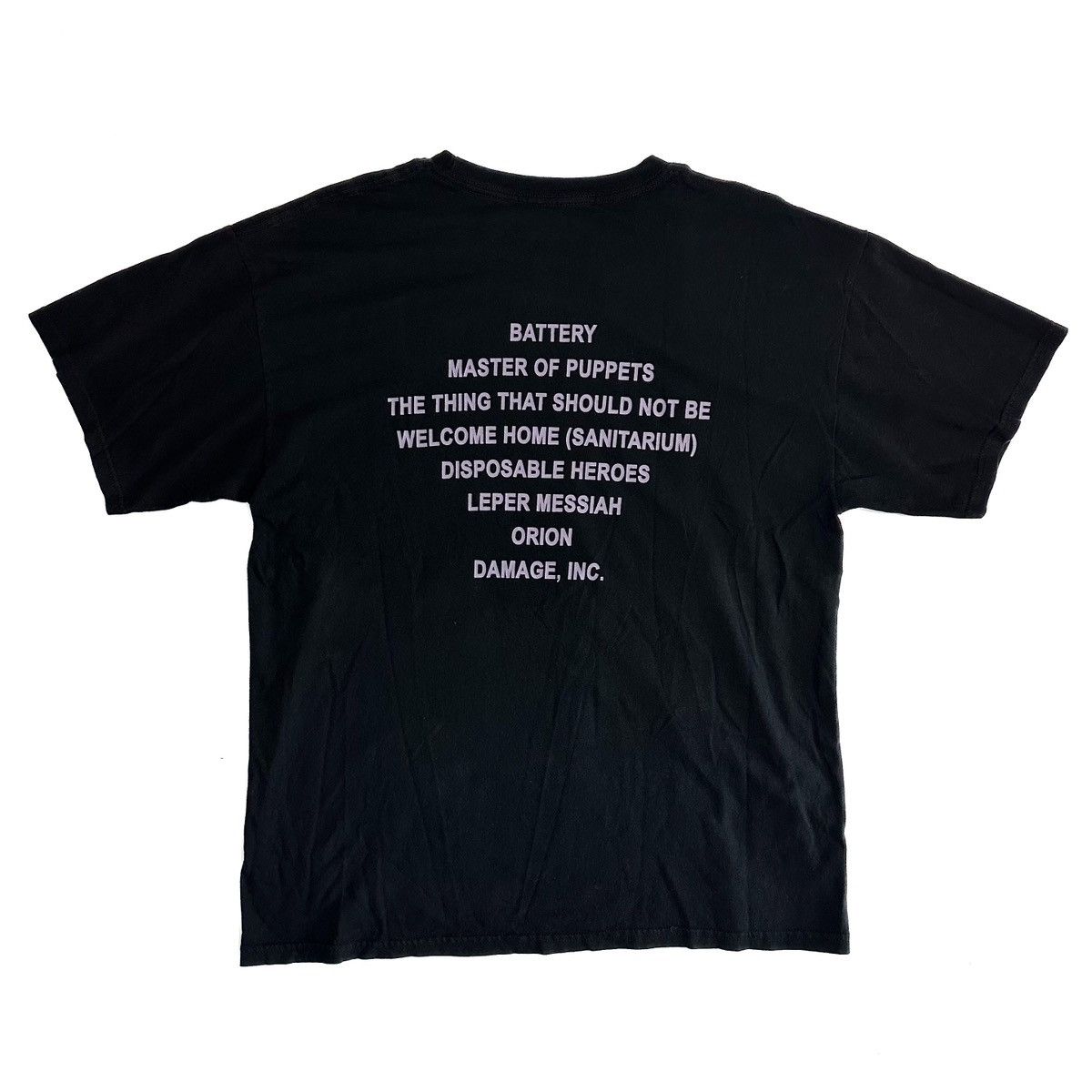 Vintage Metallica ‘Master of Puppets’ Bootleg Album Tee Size US L / EU 52-54 / 3 - 3 Thumbnail
