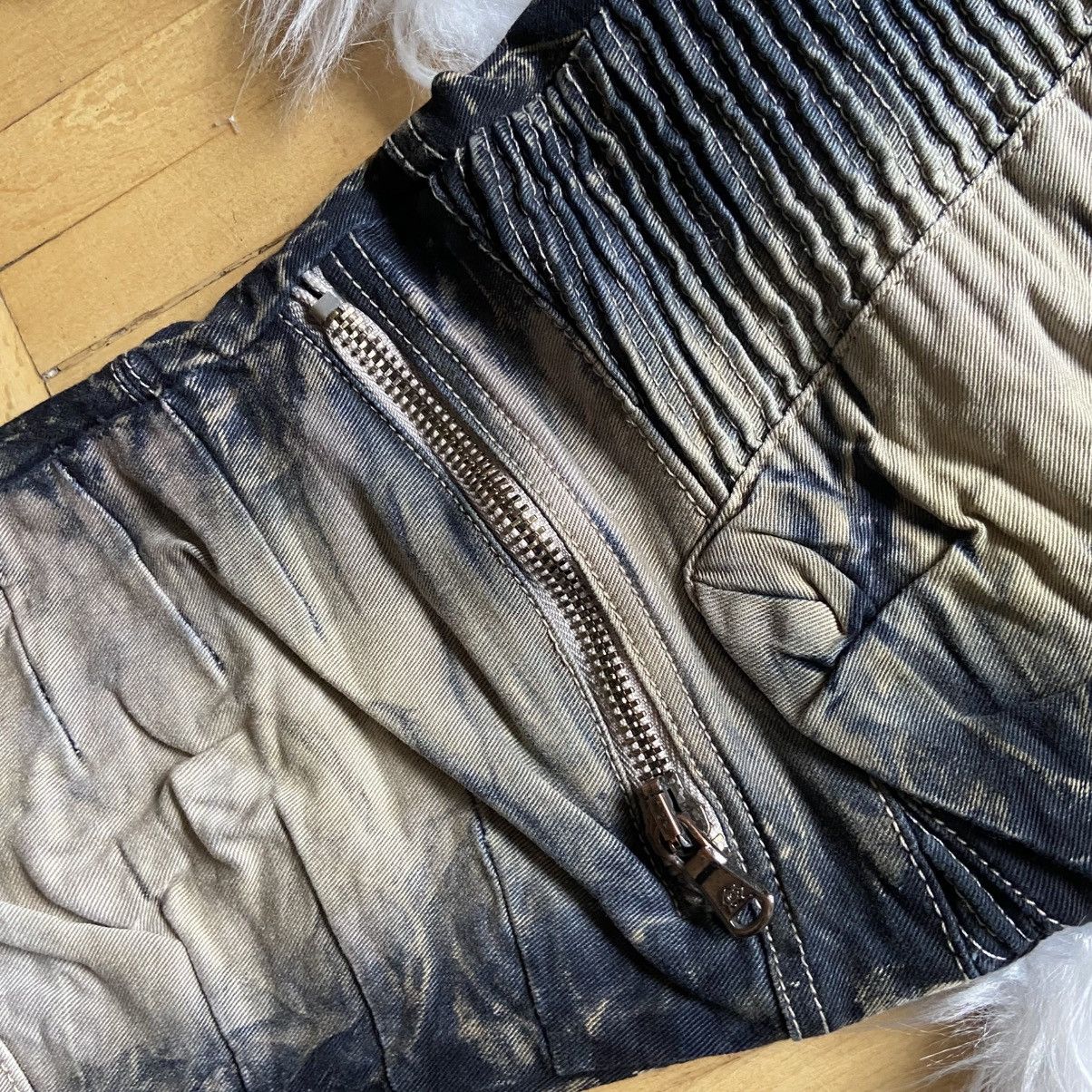 If Six Was Nine 📌Crazy Cipo & Baxx Vintage Avant Garde Acid Wash Jeans Size US 30 / EU 46 - 5 Thumbnail