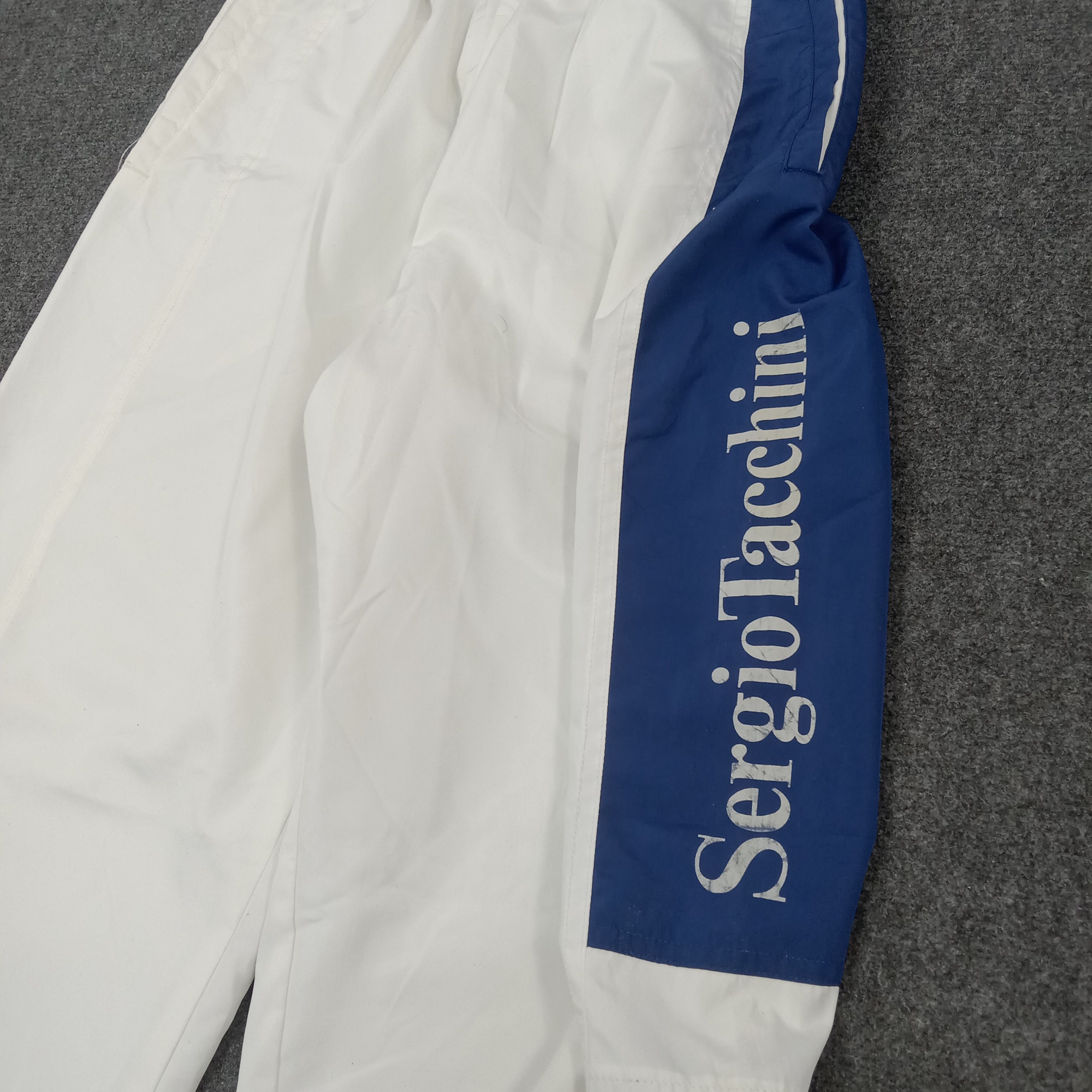 Sergio Tacchini × Vintage Sergio Tacchini Sports Style Jogger Pants C217N27 Size US 35 - 3 Thumbnail