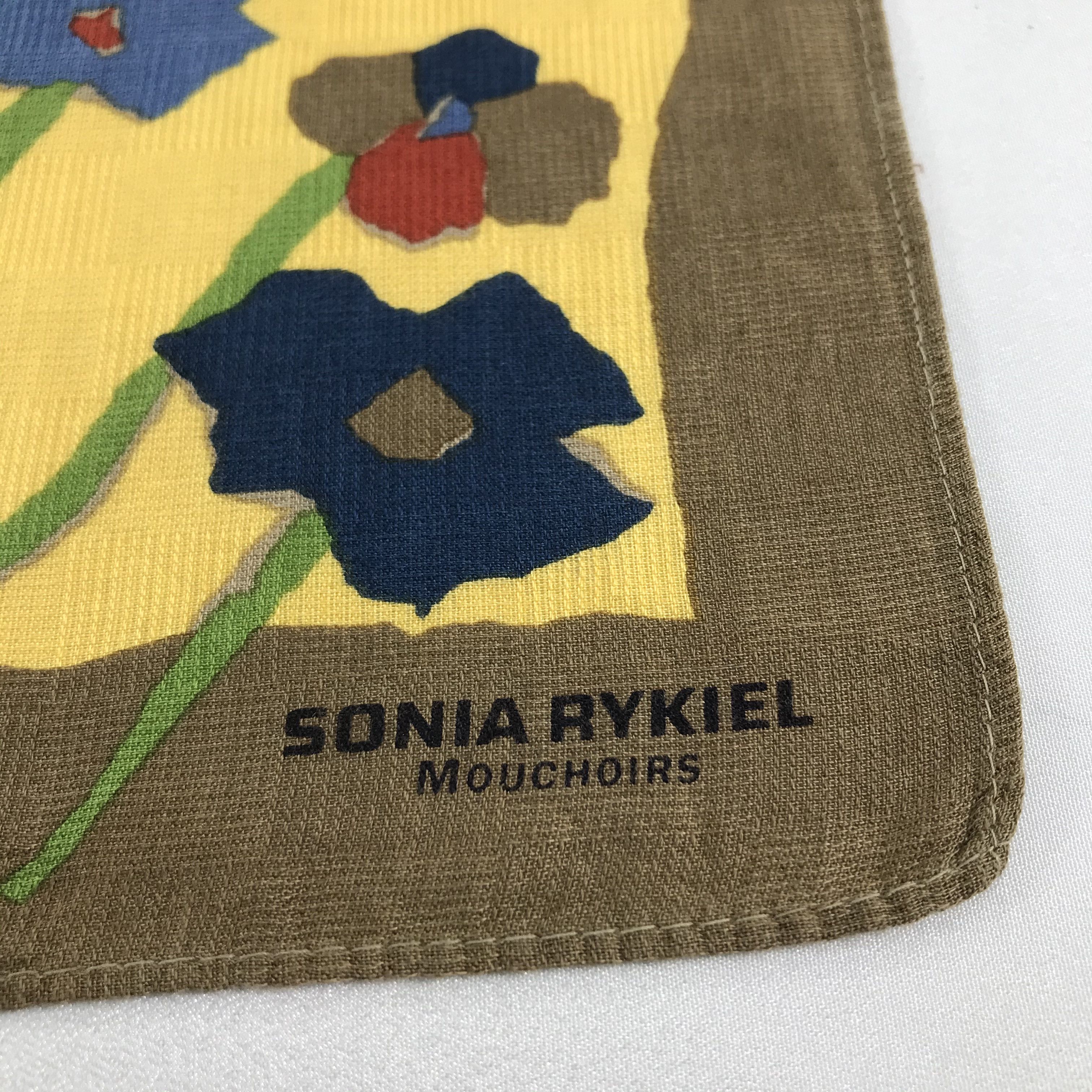 Sonia Rykiel Sonia Rykiel Handkerchief Neckerchief Bandana H1232 Size ONE SIZE - 3 Thumbnail