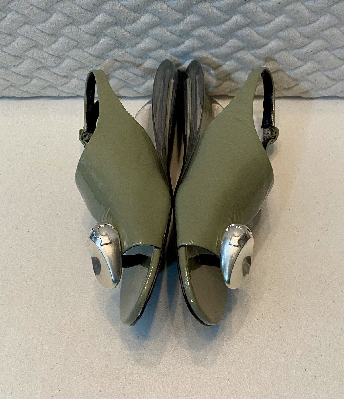 Tory Burch Tory Burch Patos Slingback Architectural Thong Sandal 6 NEW Size US 6 / IT 36 - 5 Thumbnail