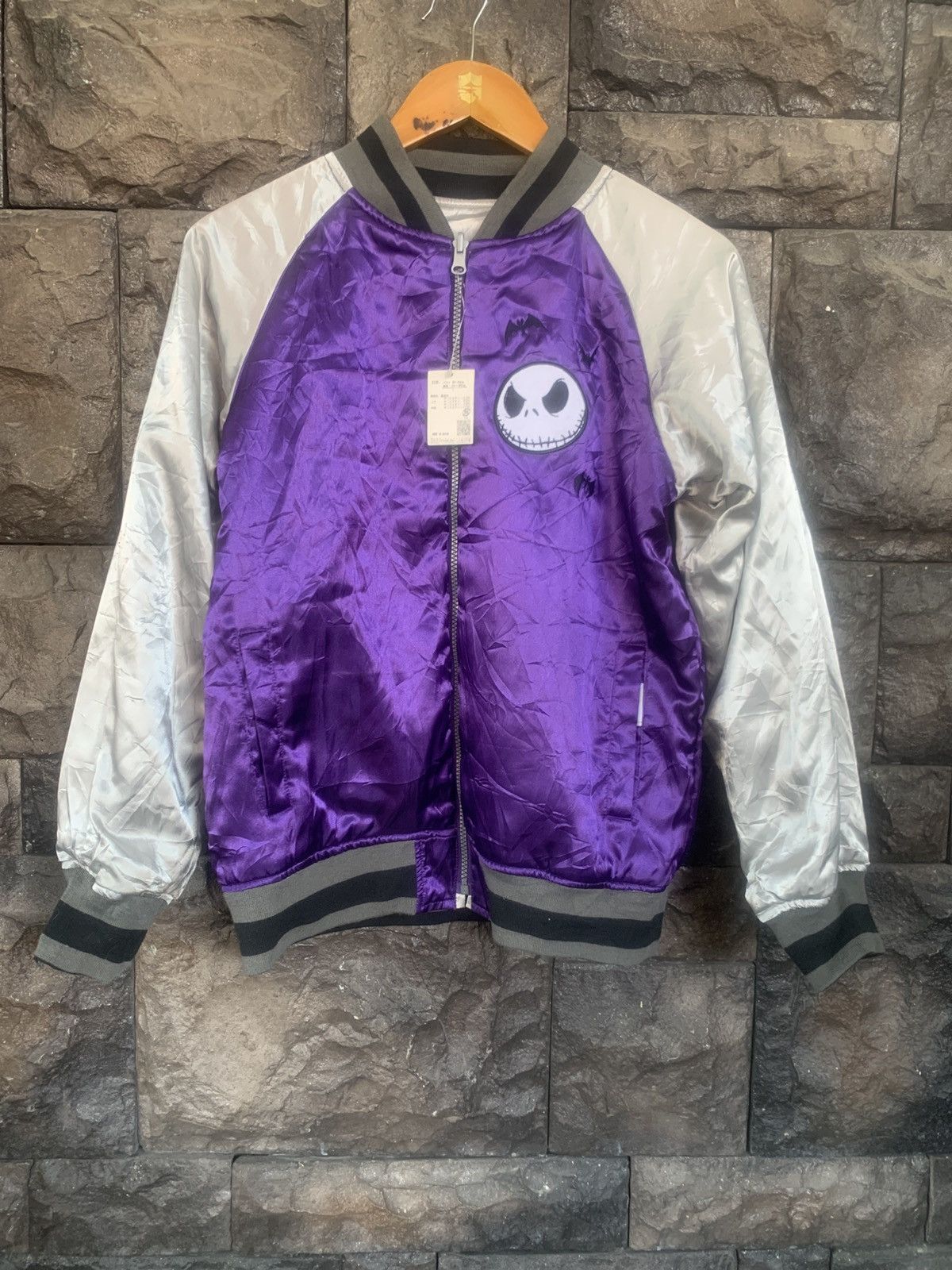 Disney Disney Tim Burtons Nightmare Riversible Sukajan Jacket Size US M / EU 48-50 / 2 - 3 Thumbnail