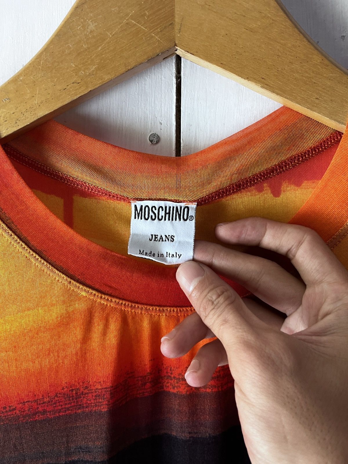Moschino icon Moschino mesh color Size US M / EU 48-50 / 2 - 7 Thumbnail