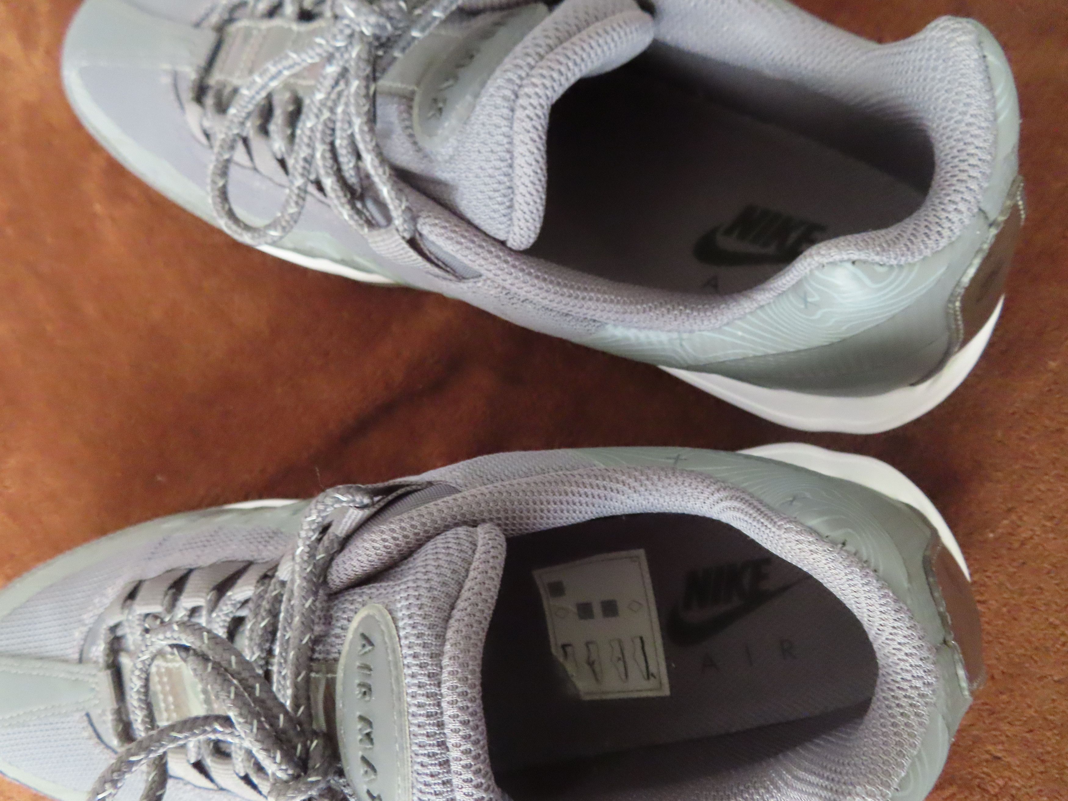 Designer × Nike Nike Air Max 95 Iron Grey Black Cool Grey DR0295 002 Size US 12 / EU 45 - 5 Thumbnail
