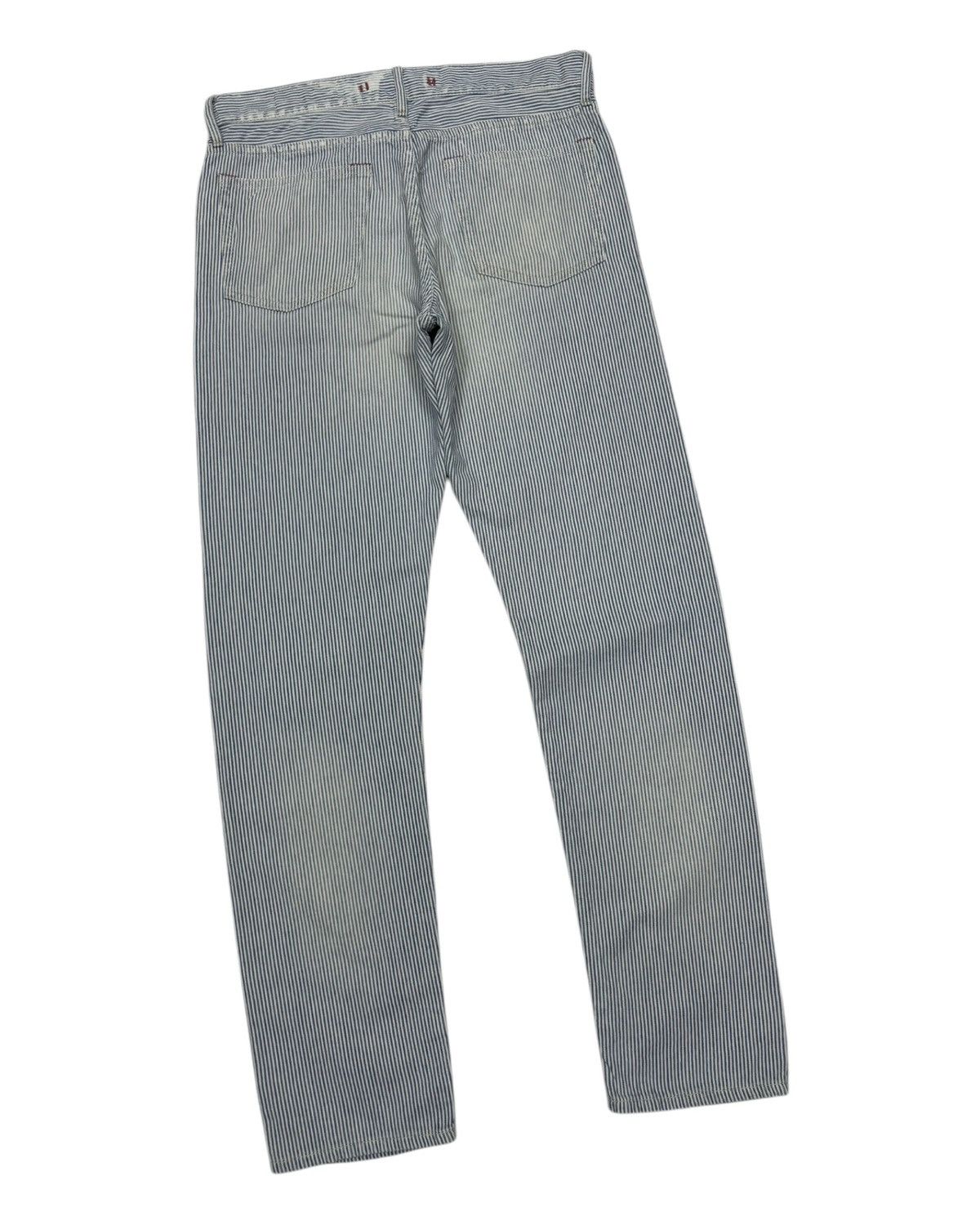 GOA Goa Blue Stripe Nice Faded Denim Pants Size 30" / US 8 / IT 44 - 6 Thumbnail