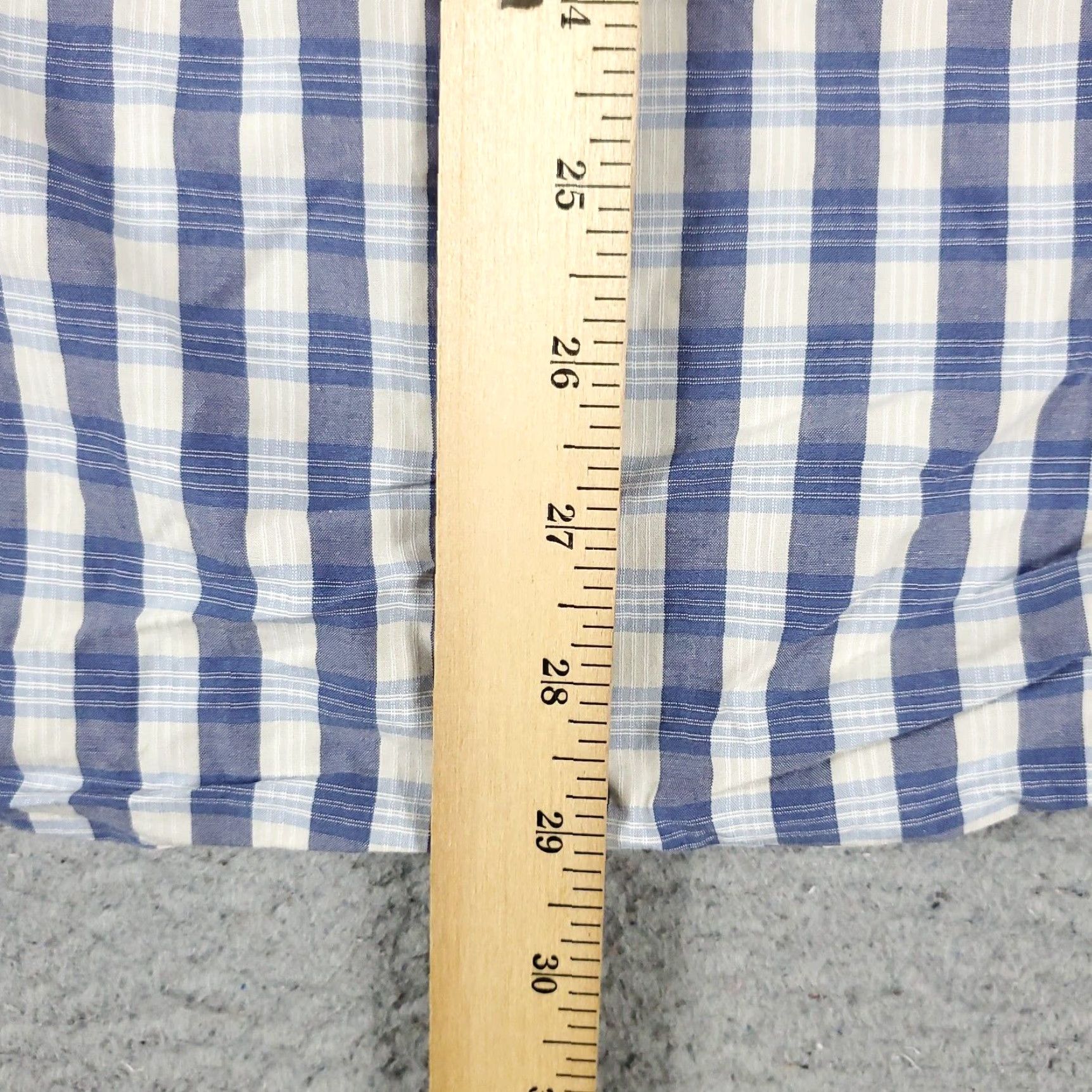 Ben Sherman Ben Sherman Blue Plaid Button-Up Shirt Mens Medium Long Sleeve Casual Modern Size US M / EU 48-50 / 2 - 6 Thumbnail