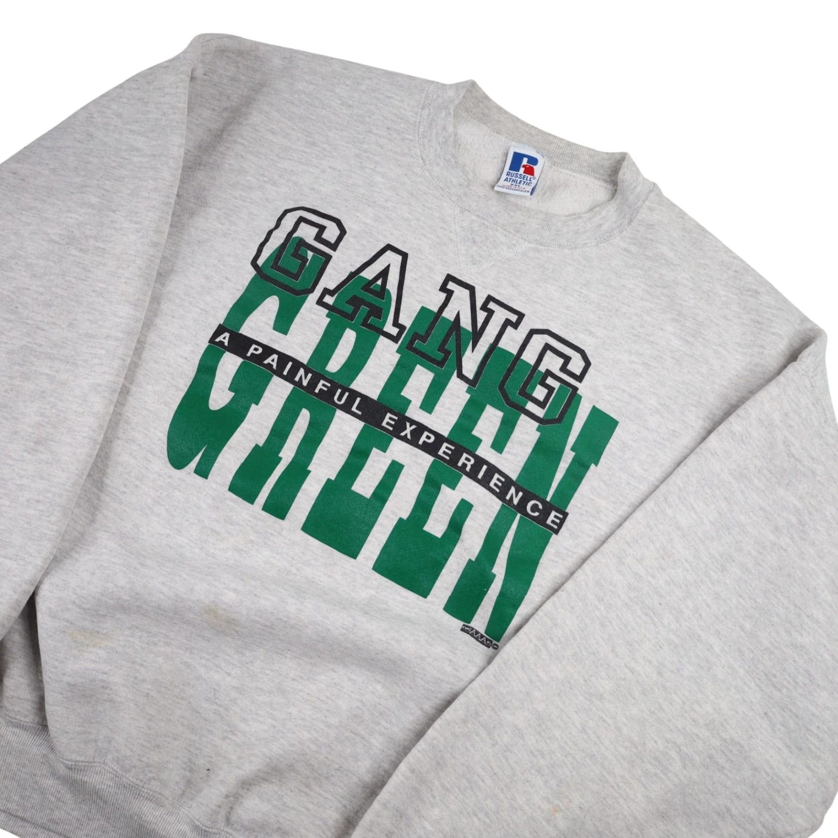 NANGA VINTAGE University of Oregon Ducks Gang Green Graphic Sweatshirt Gray XXL Men Pullover 2XL Size US XXL / EU 58 / 5 - 2 Thumbnail
