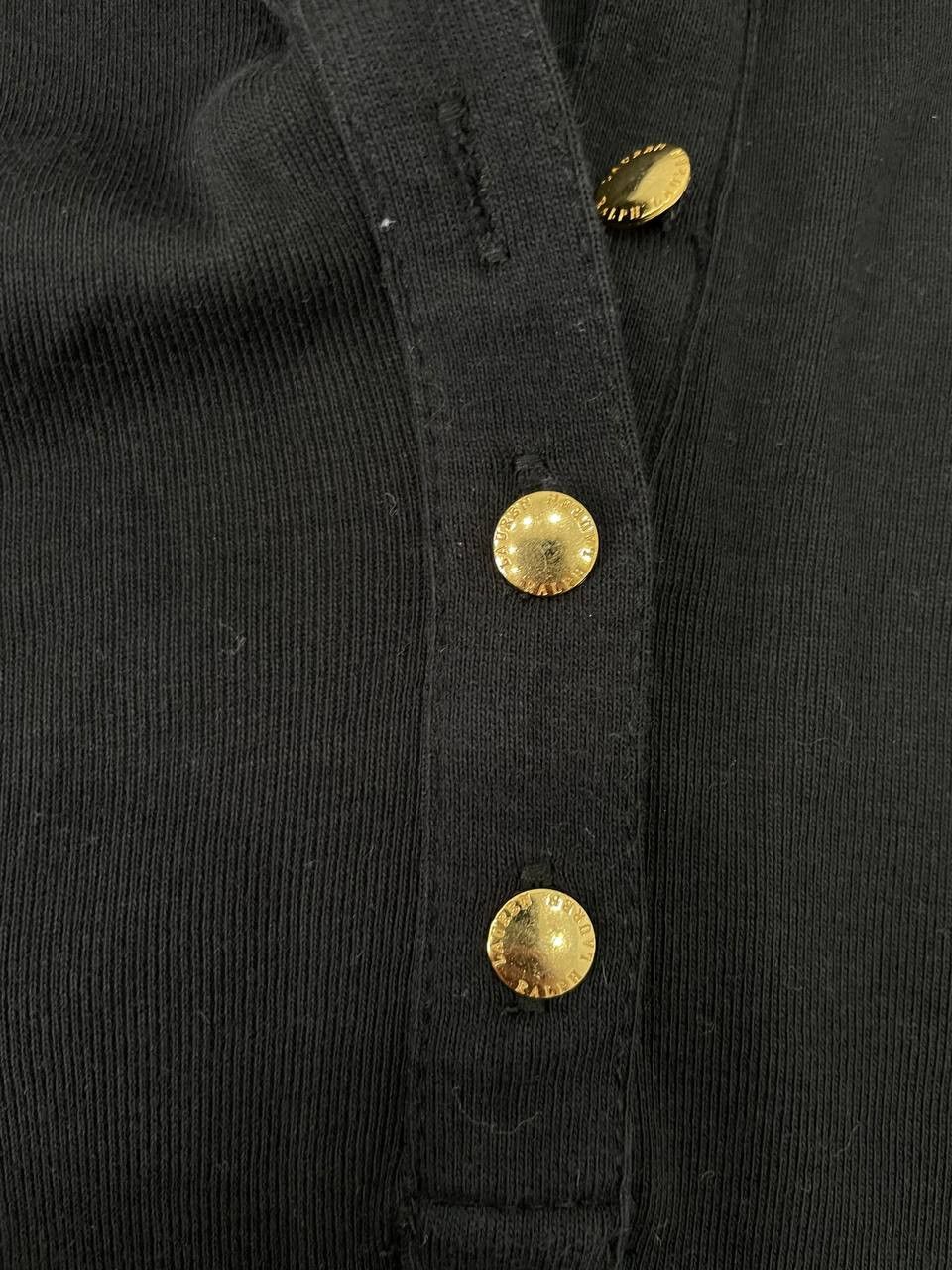 Polo Ralph Lauren Lauren Ralph Lauren Women's Black Polo Shirt Long Sleeve Size S / US 4 / IT 40 - 5 Thumbnail