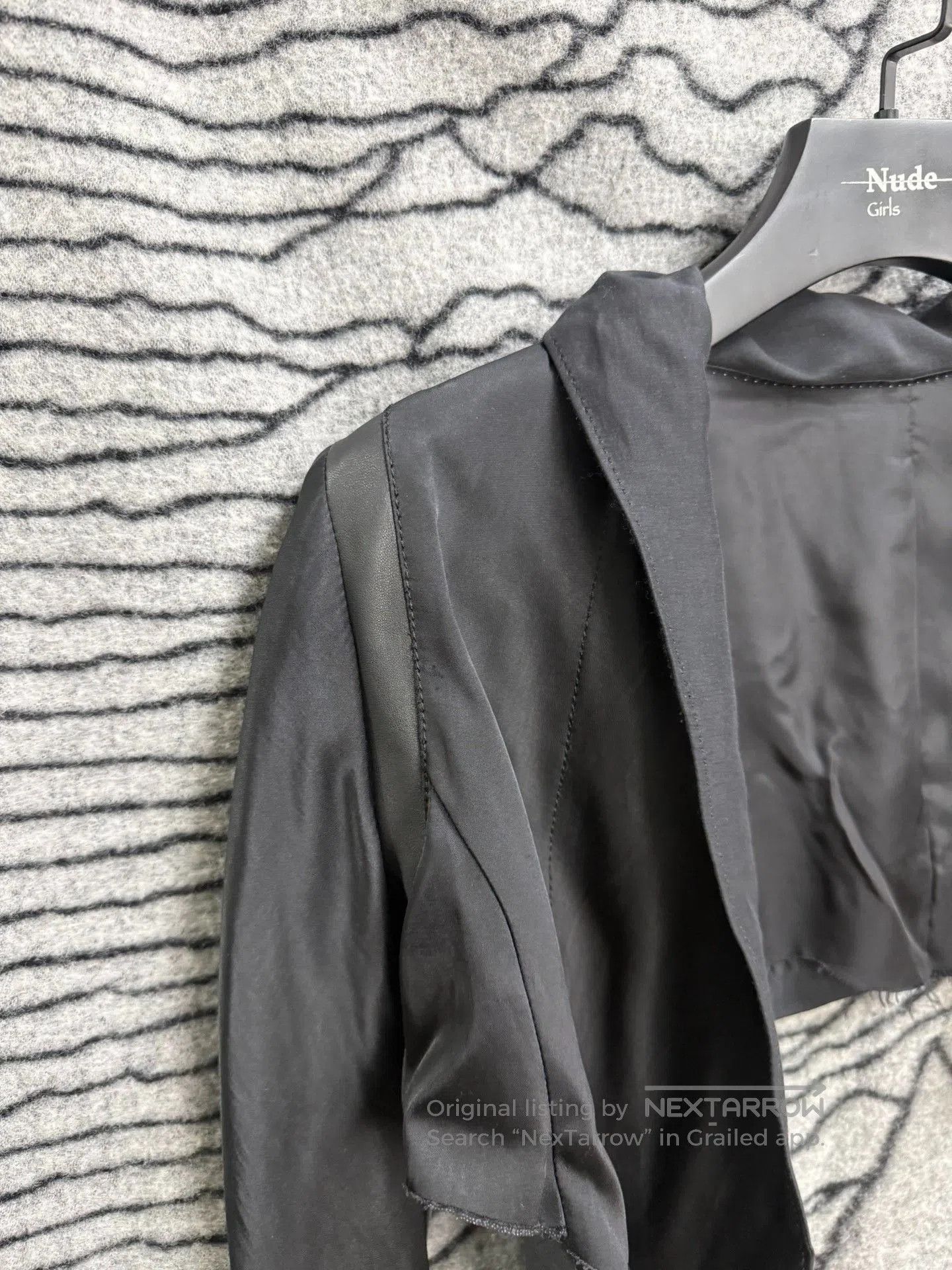 Other Asymmetric Deconstructed Silk Jacket. Size US M / EU 48-50 / 2 - 4 Thumbnail