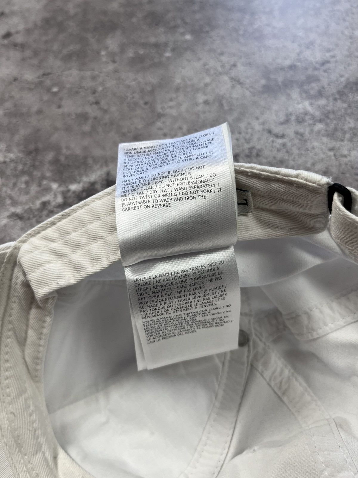 Moncler Moncler Beretto Cap White One Size Size ONE SIZE - 5 Thumbnail