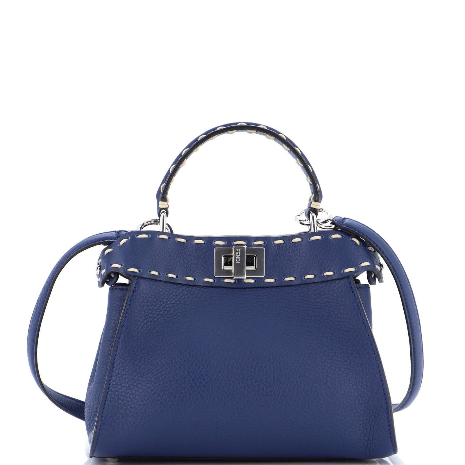 Fendi Iconic Selleria Peekaboo Bag Leather Mini Size ONE SIZE - 1 Preview